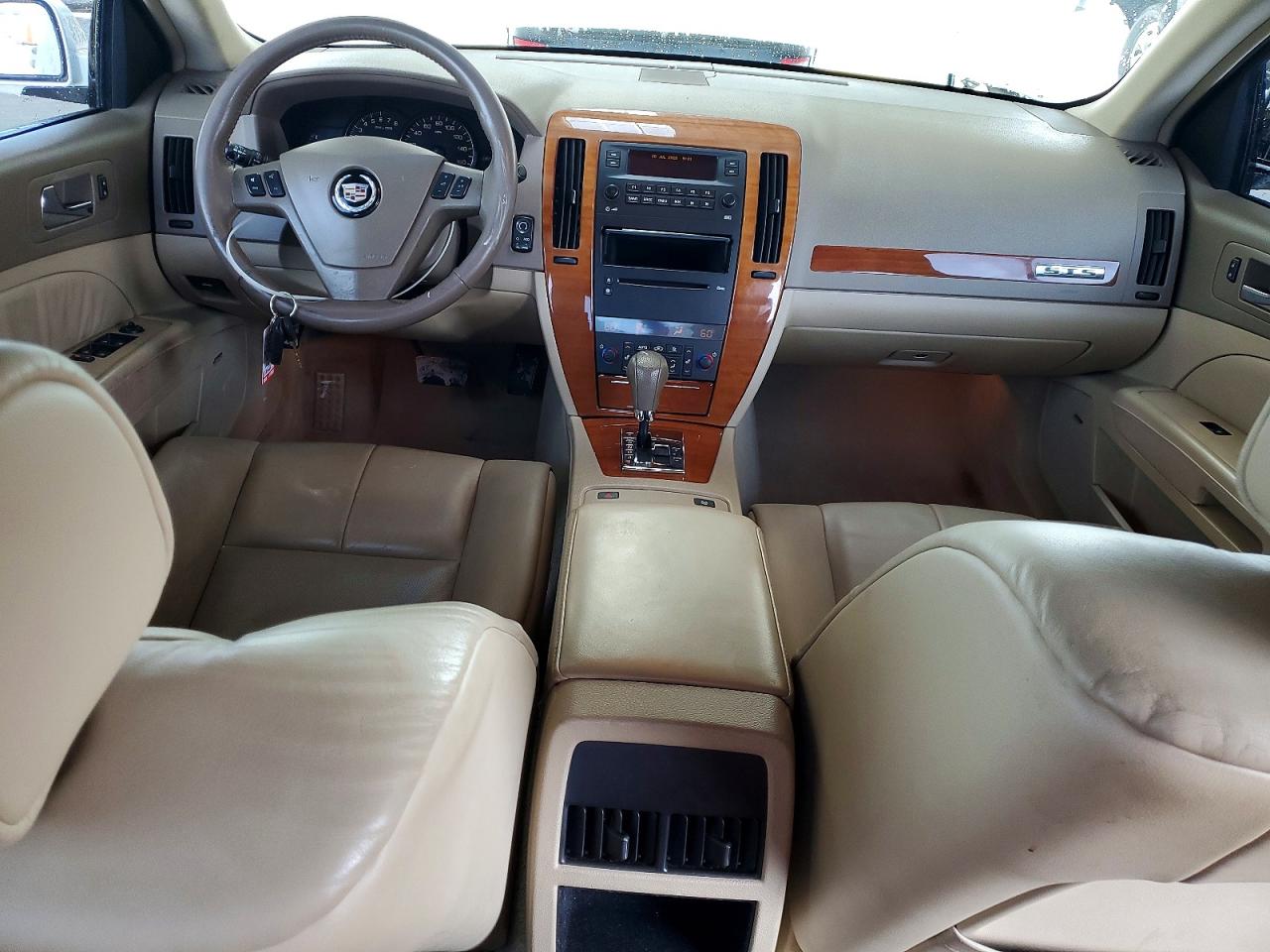 2006 Cadillac Sts White vin: 1G6DW677860142744