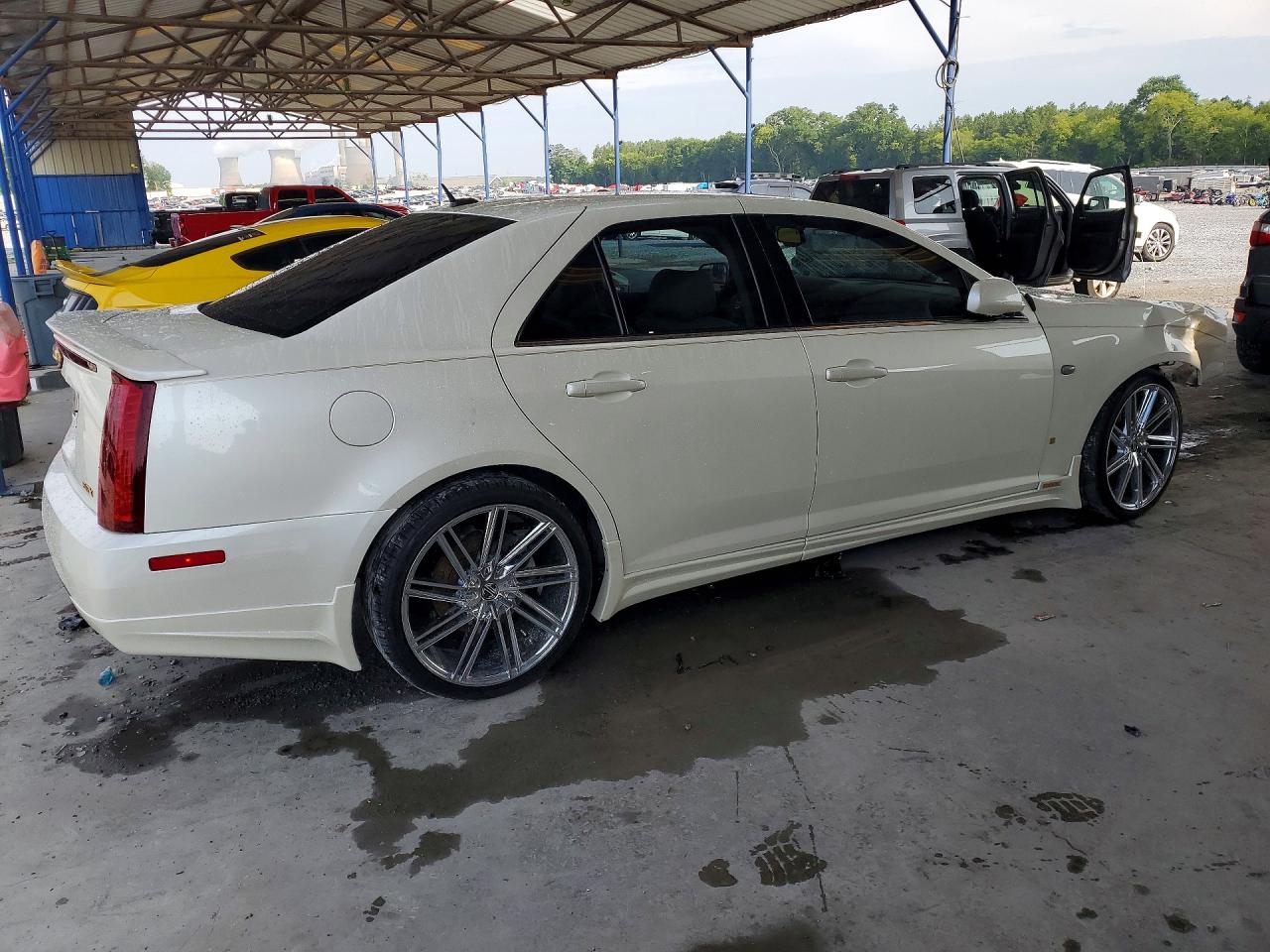 2006 Cadillac Sts White vin: 1G6DW677860142744