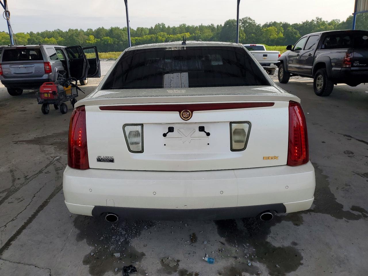 2006 Cadillac Sts White vin: 1G6DW677860142744