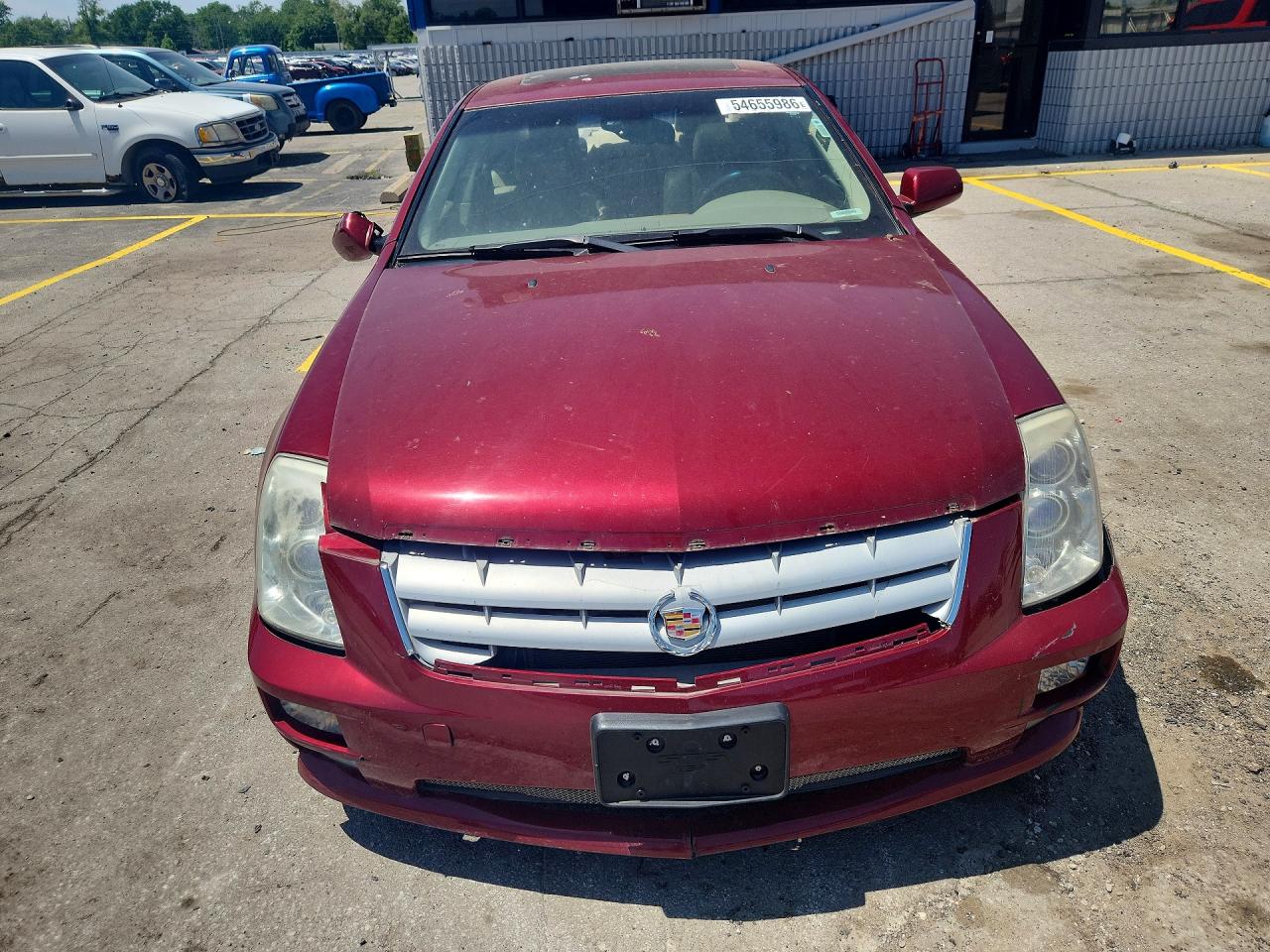 2006 Cadillac Sts Red vin: 1G6DW677960117108