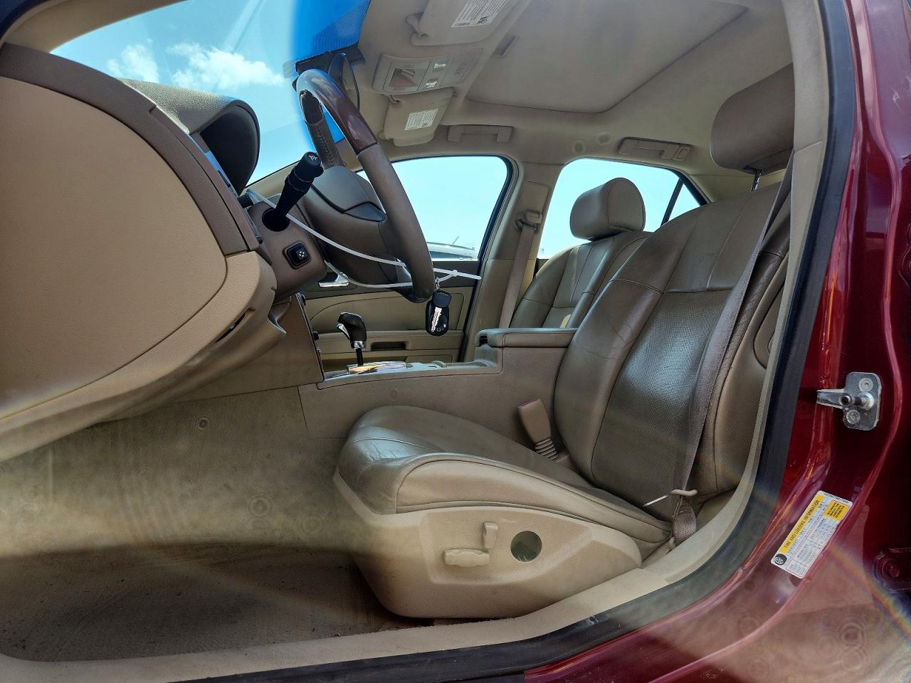 2006 Cadillac Sts Burgundy vin: 1G6DW677960174442