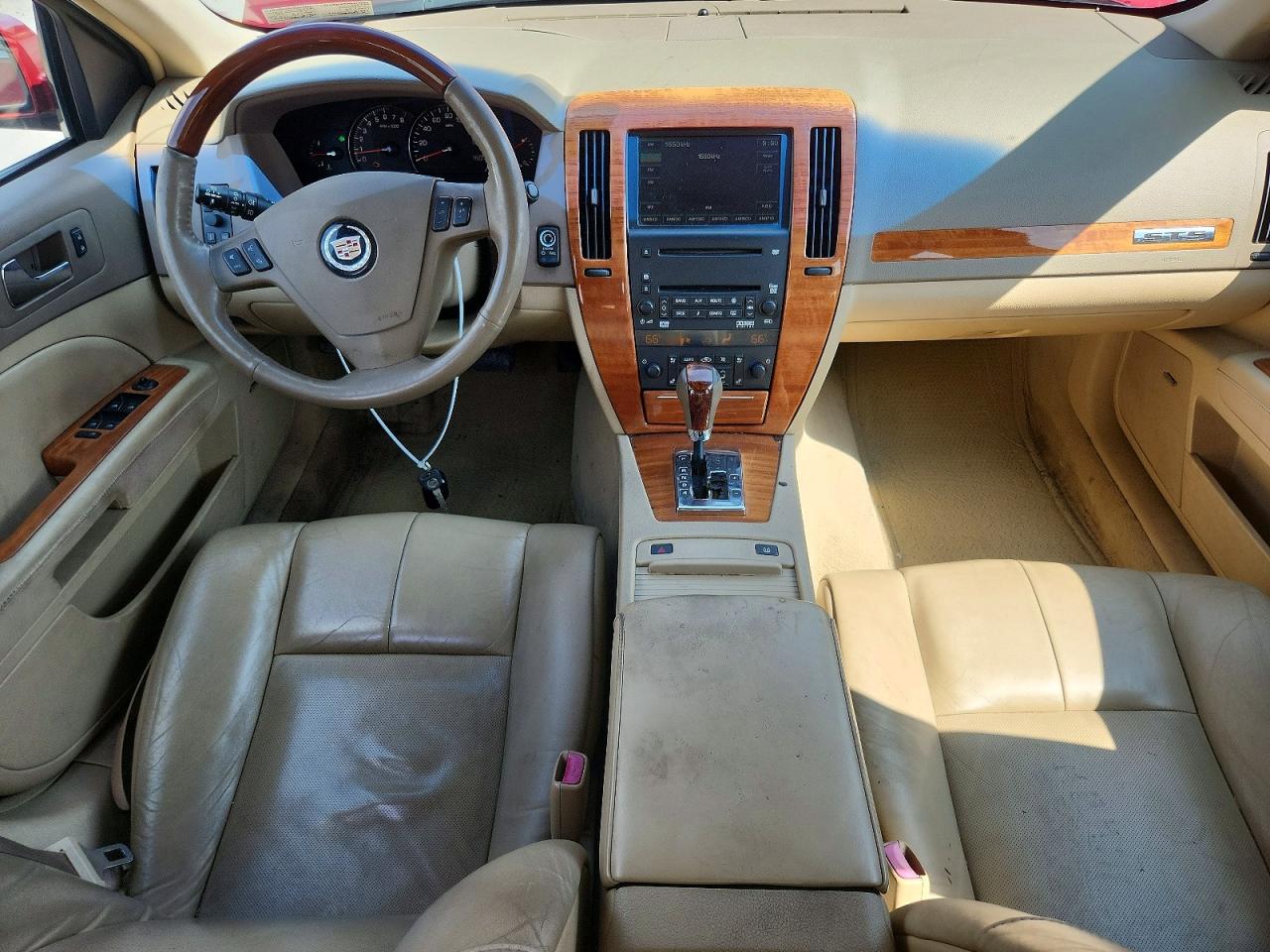 2006 Cadillac Sts Burgundy vin: 1G6DW677960174442
