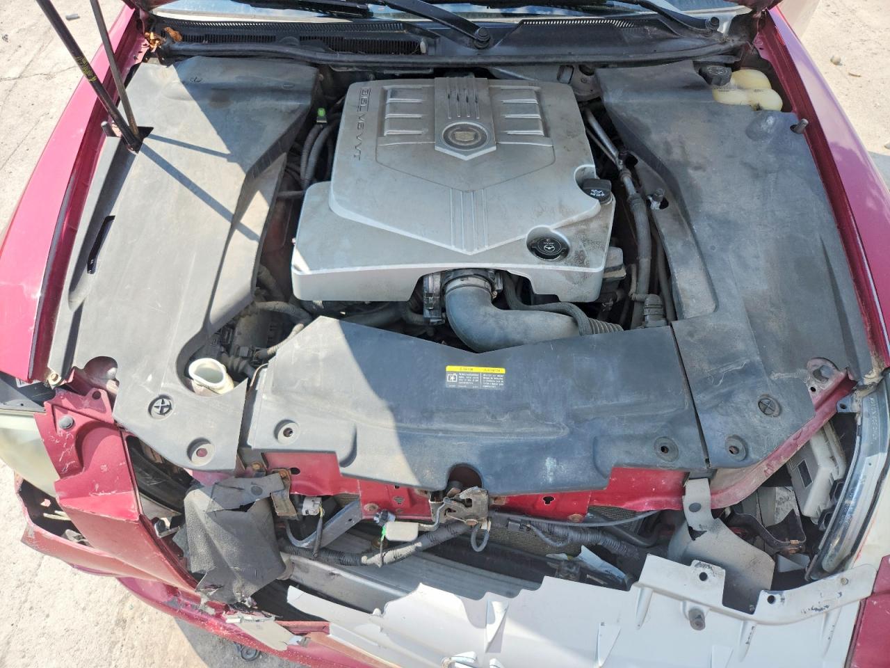 2006 Cadillac Sts Burgundy vin: 1G6DW677960174442