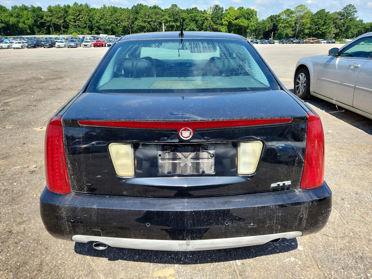 2007 Cadillac Sts Black vin: 1G6DW677970150952