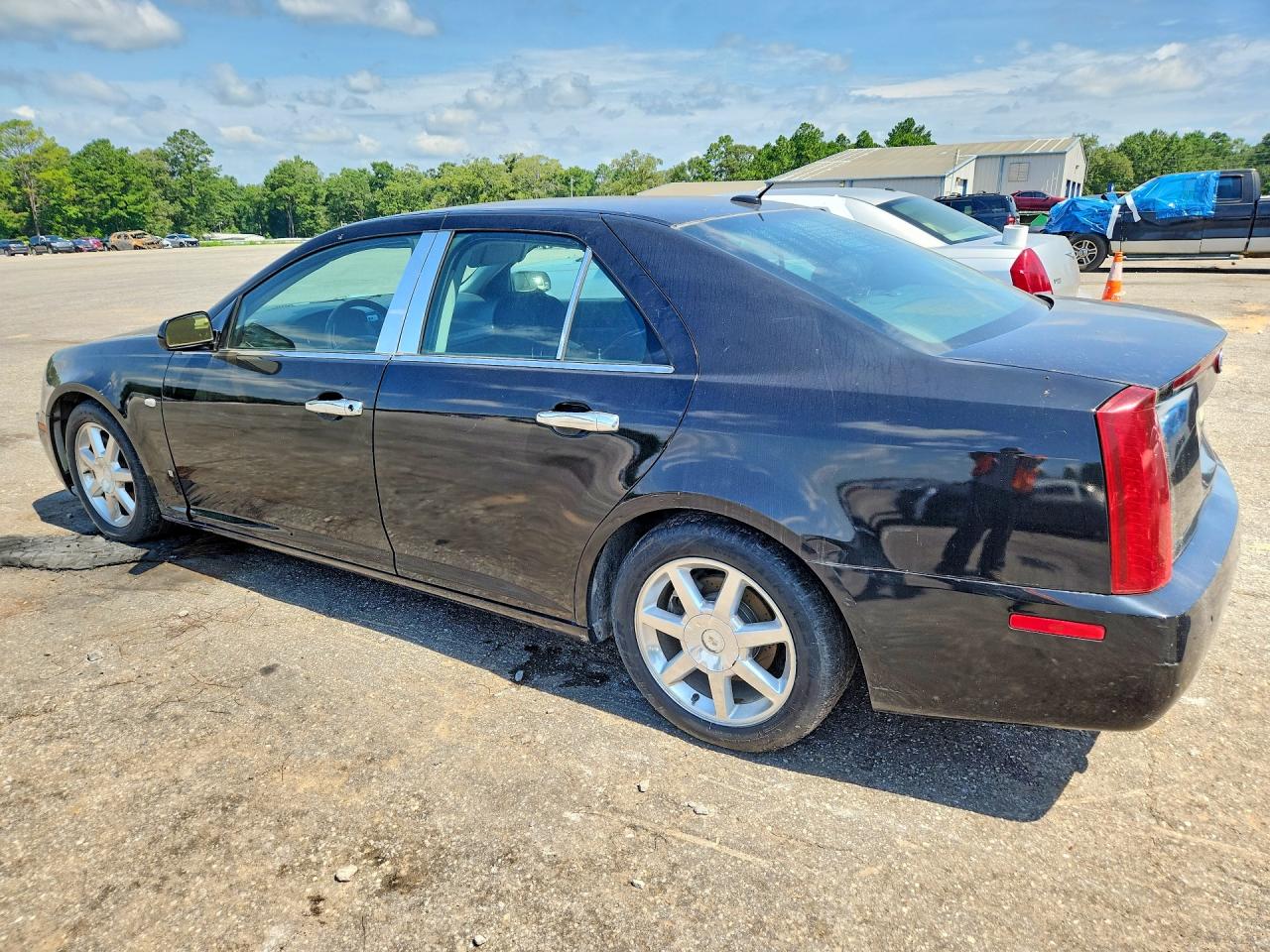 2007 Cadillac Sts Black vin: 1G6DW677970150952