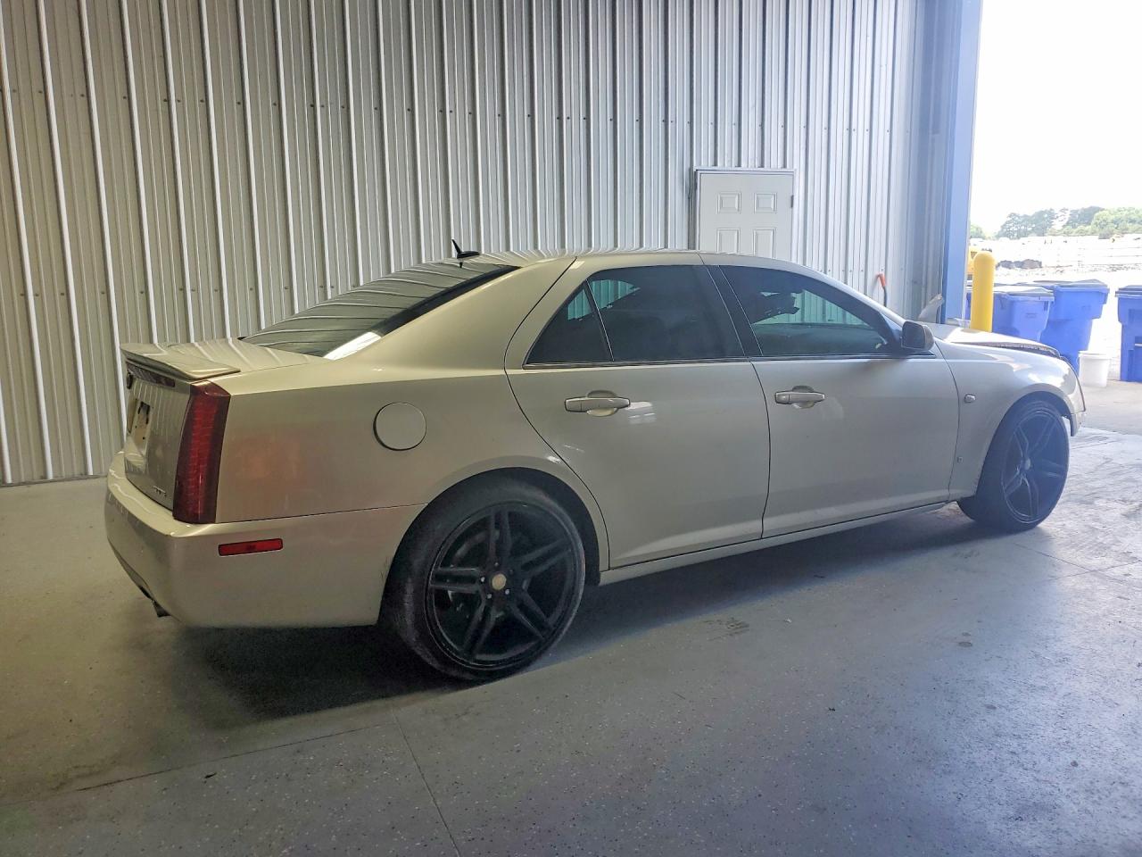 2007 Cadillac Sts Tan vin: 1G6DW677970157190