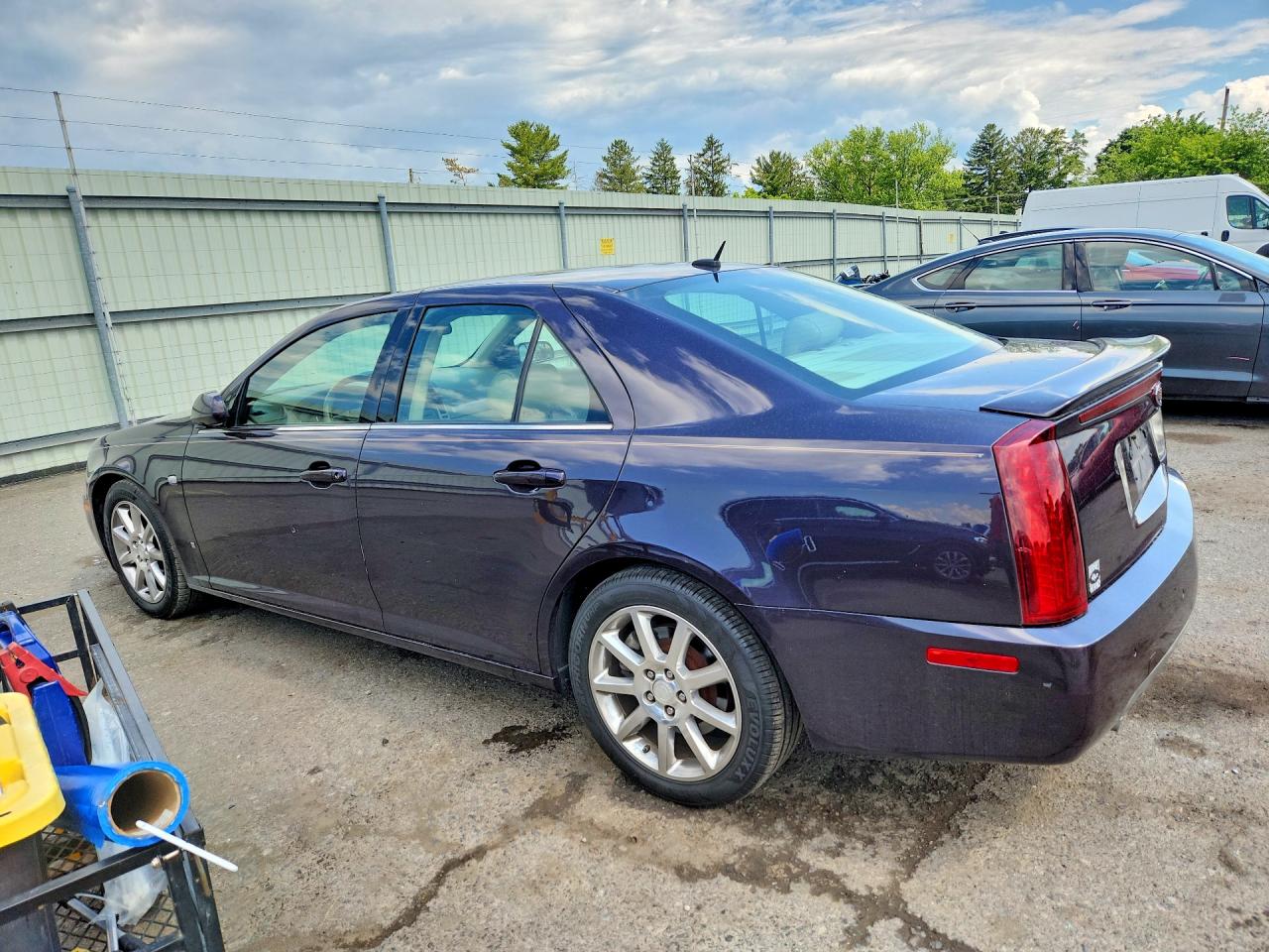 2006 Cadillac Sts Purple vin: 1G6DW677X60121751