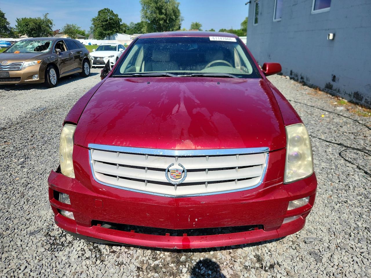 2006 Cadillac Sts Red vin: 1G6DW677X60183358
