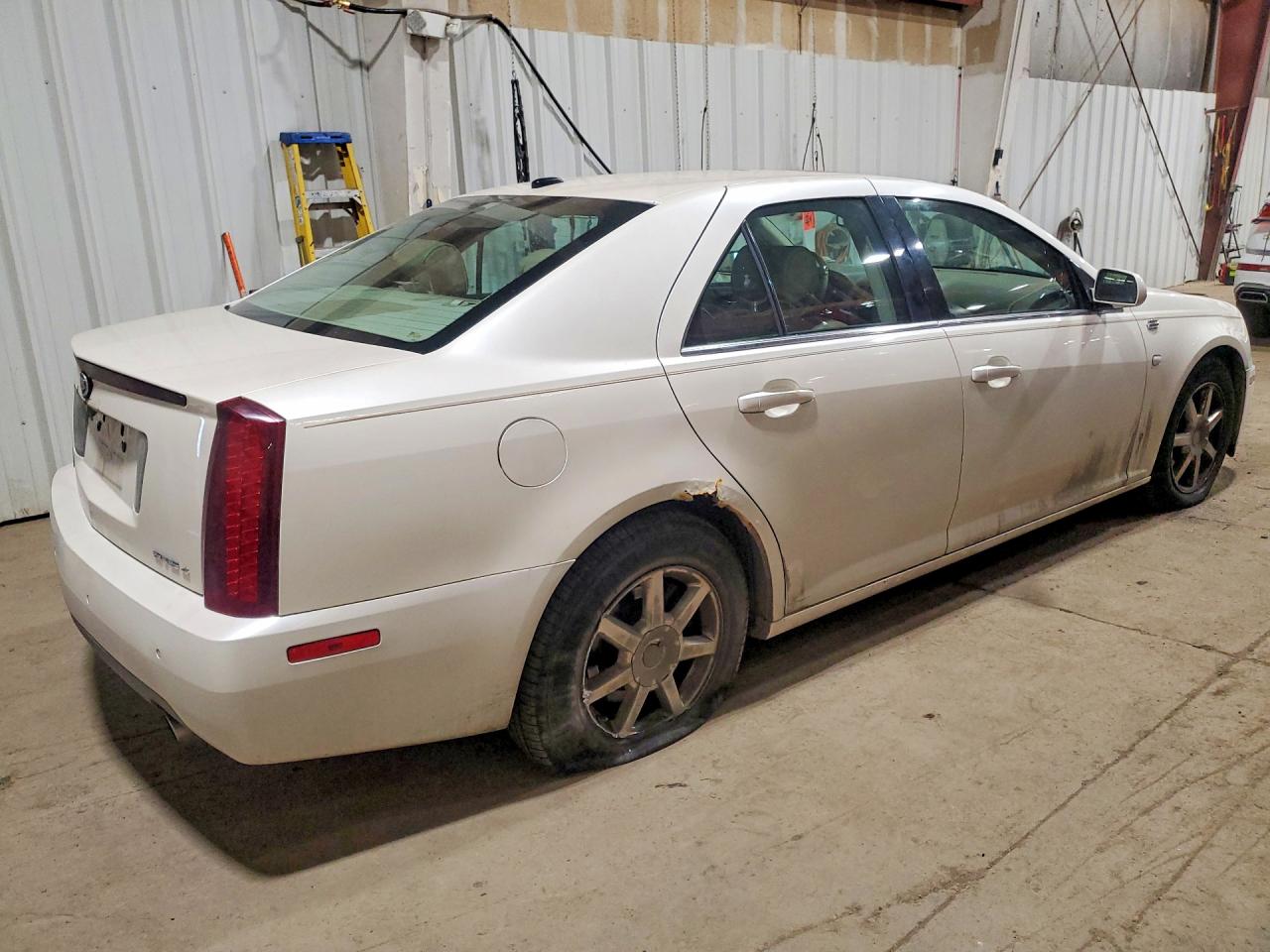 2007 Cadillac Sts White vin: 1G6DW677X70118673