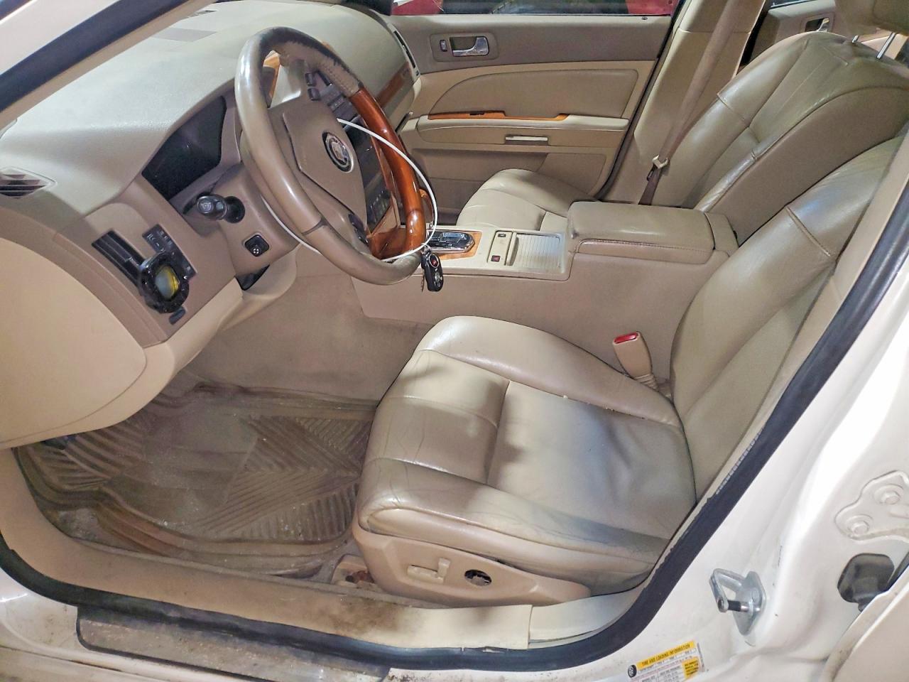 2007 Cadillac Sts White vin: 1G6DW677X70118673