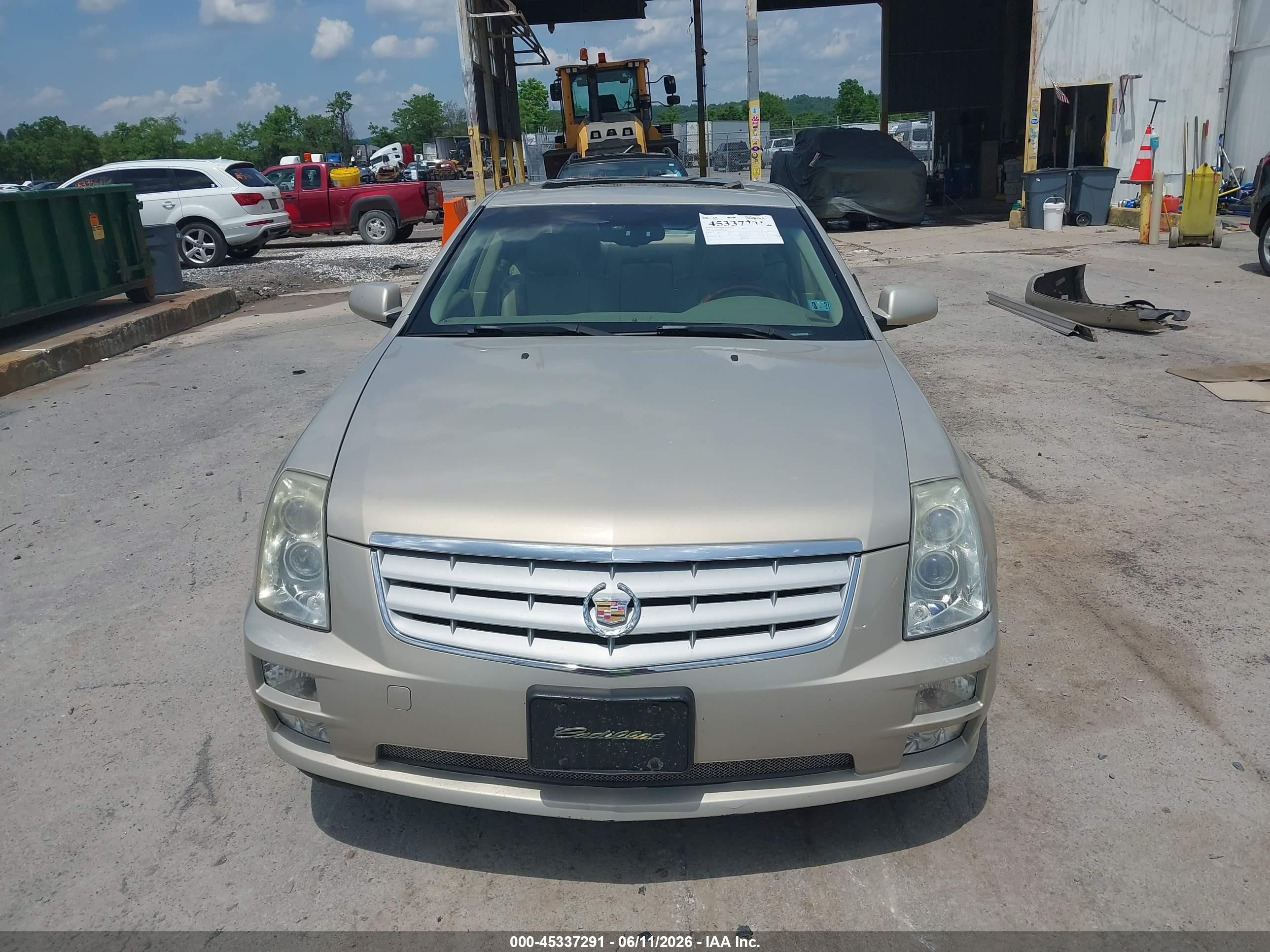 2007 Cadillac Sts V6 Gold vin: 1G6DW677X70153004