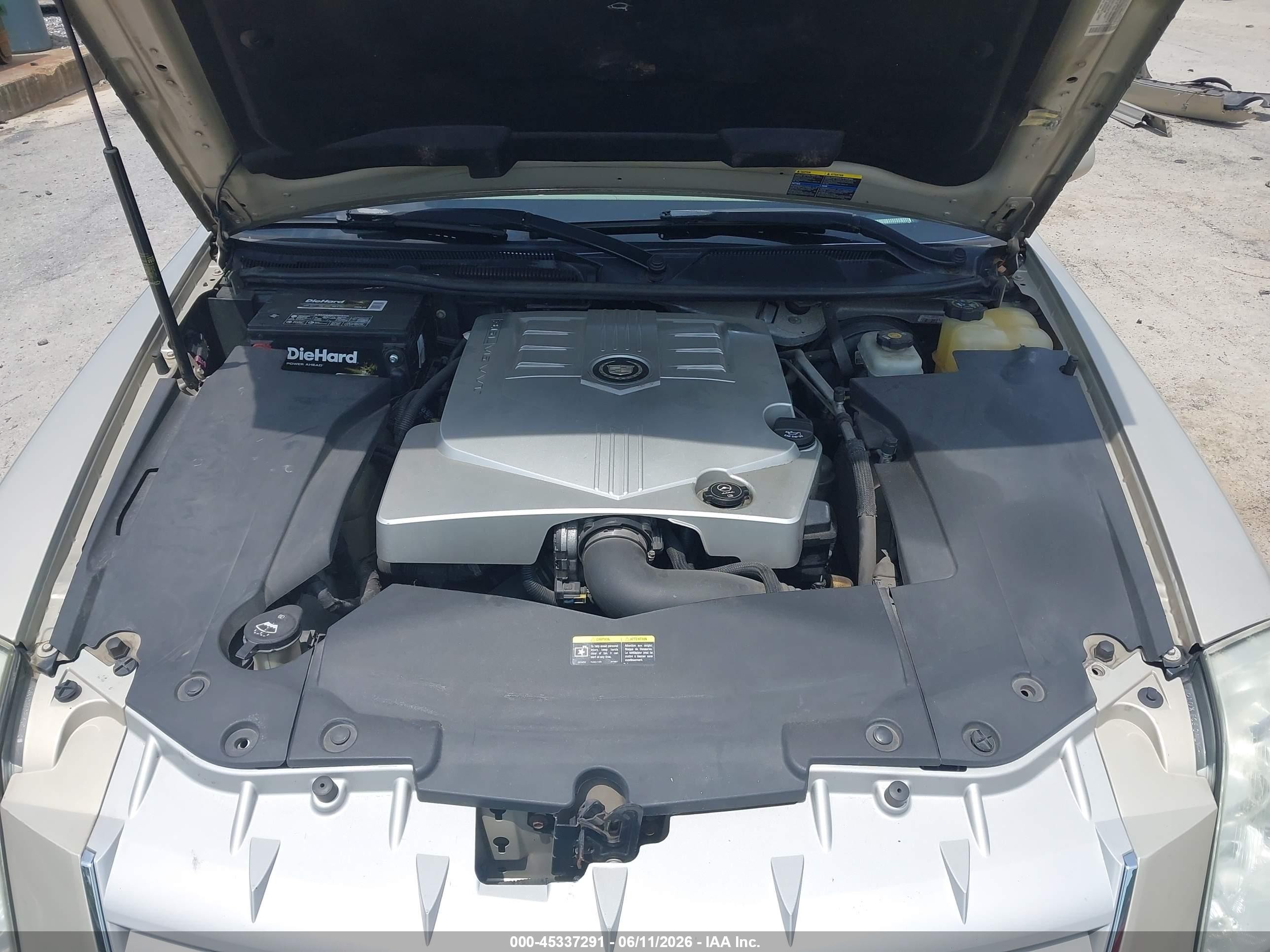 2007 Cadillac Sts V6 Gold vin: 1G6DW677X70153004