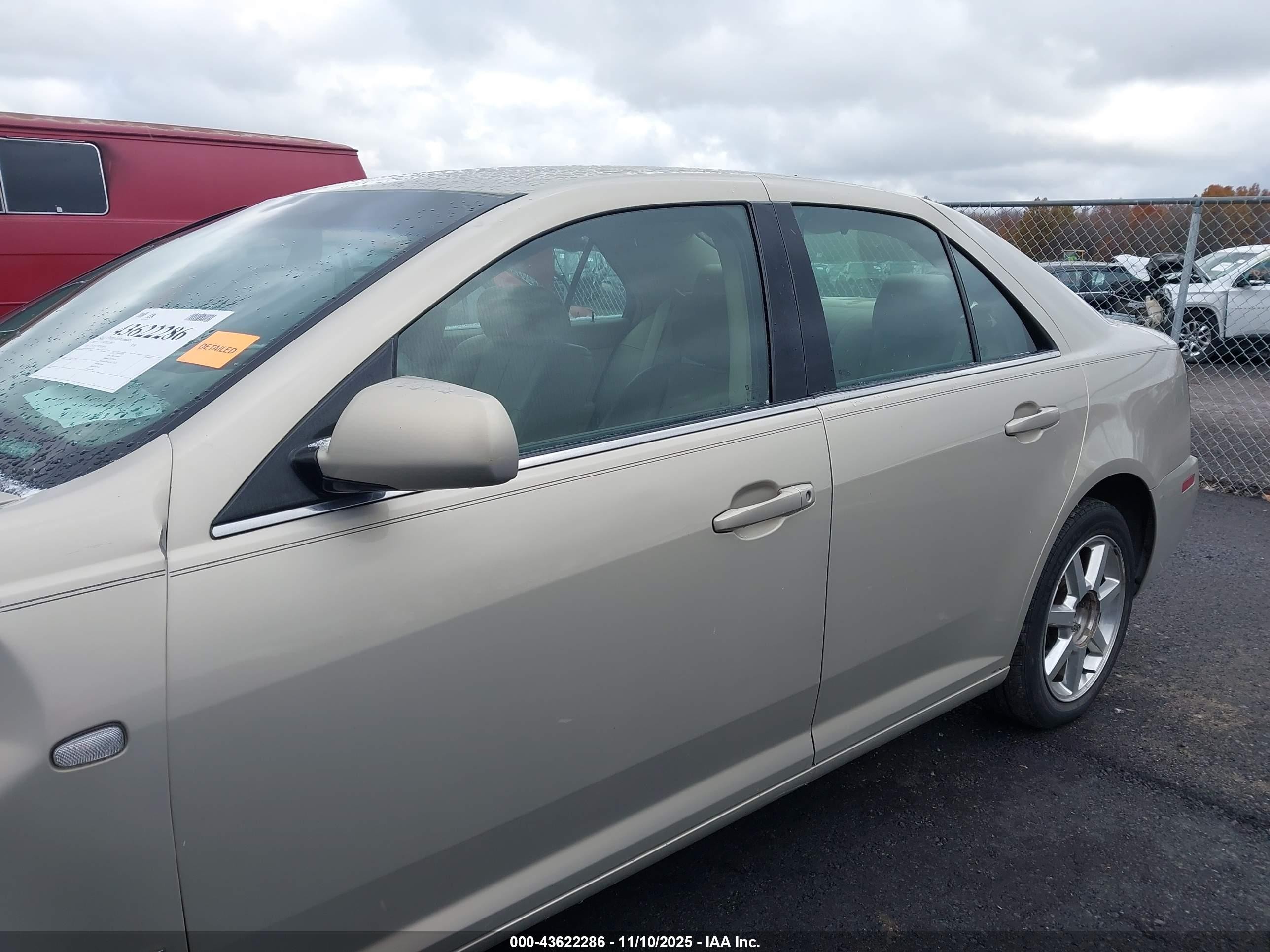 2007 Cadillac Sts V6 Tan vin: 1G6DW677X70158946