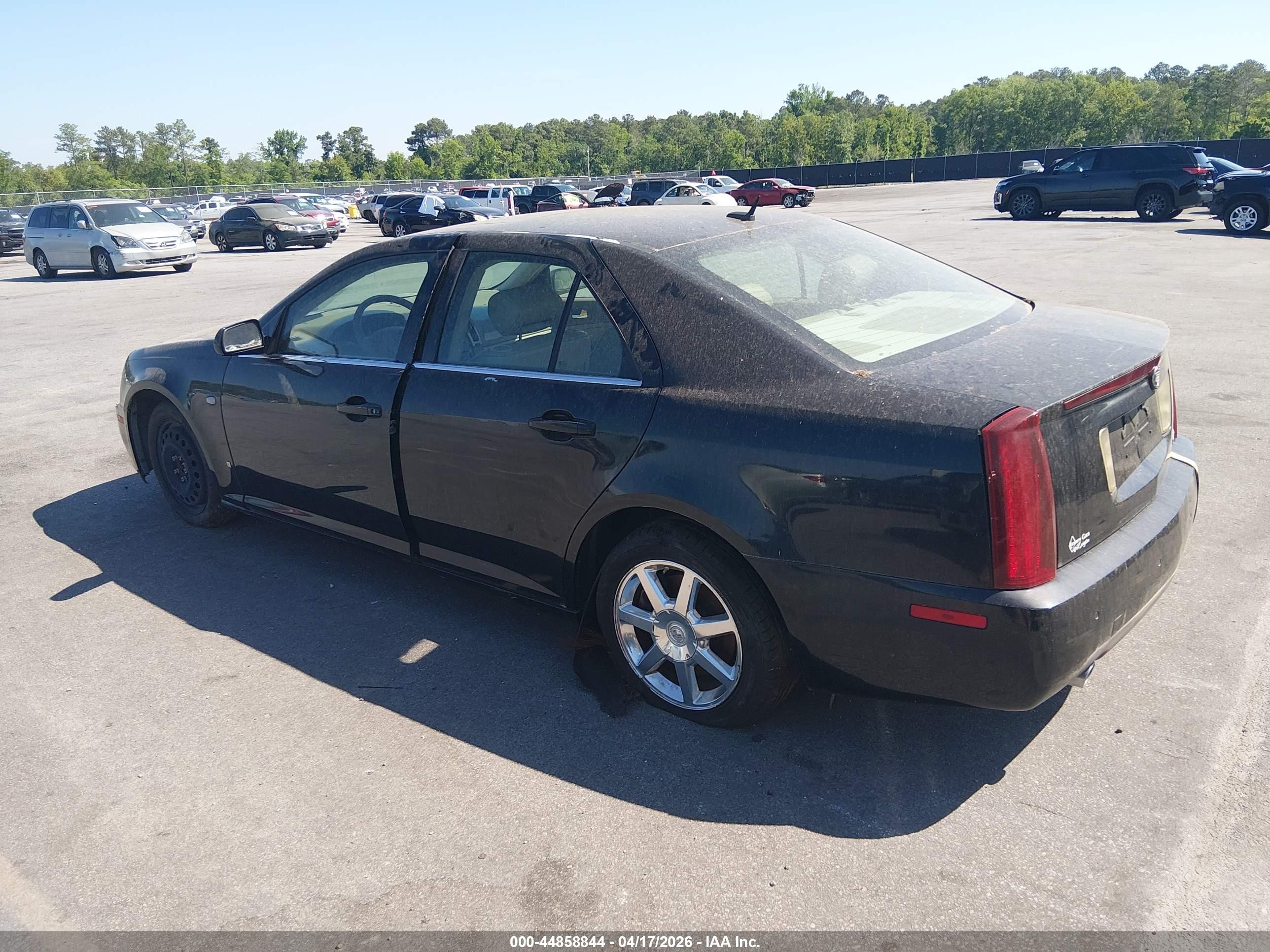 2007 Cadillac Sts V6 Black vin: 1G6DW677X70186021