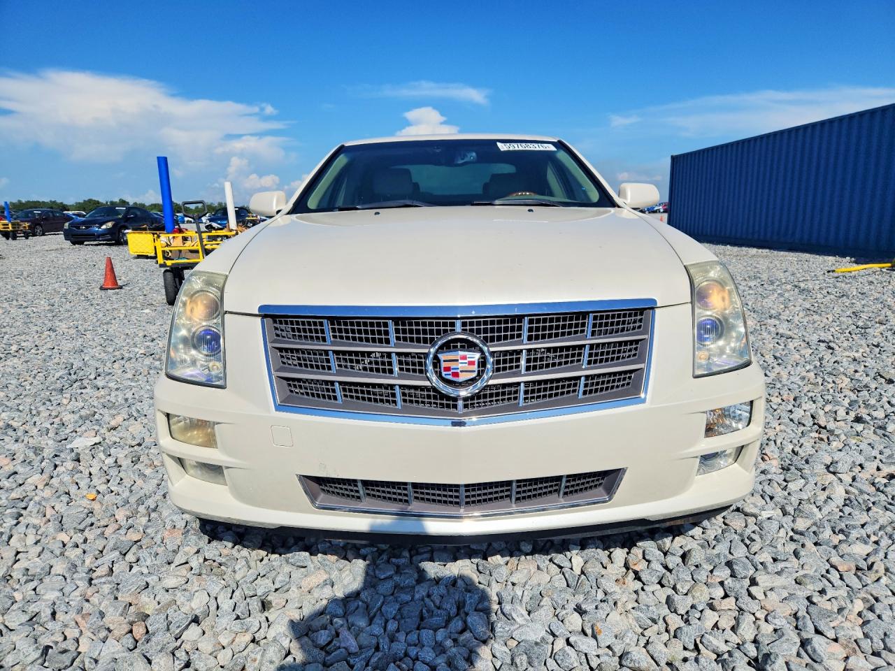 2008 Cadillac Sts White vin: 1G6DW67V180194119