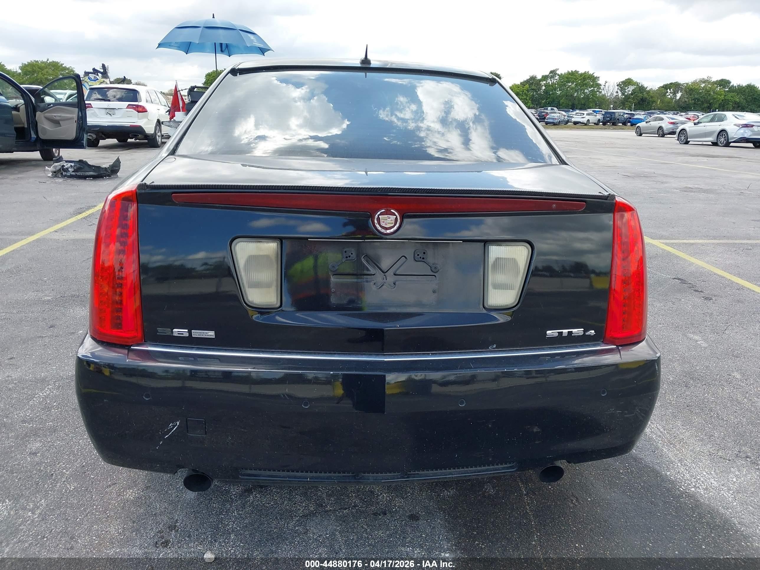 2008 Cadillac Sts V6 Черный vin: 1G6DW67V280103231