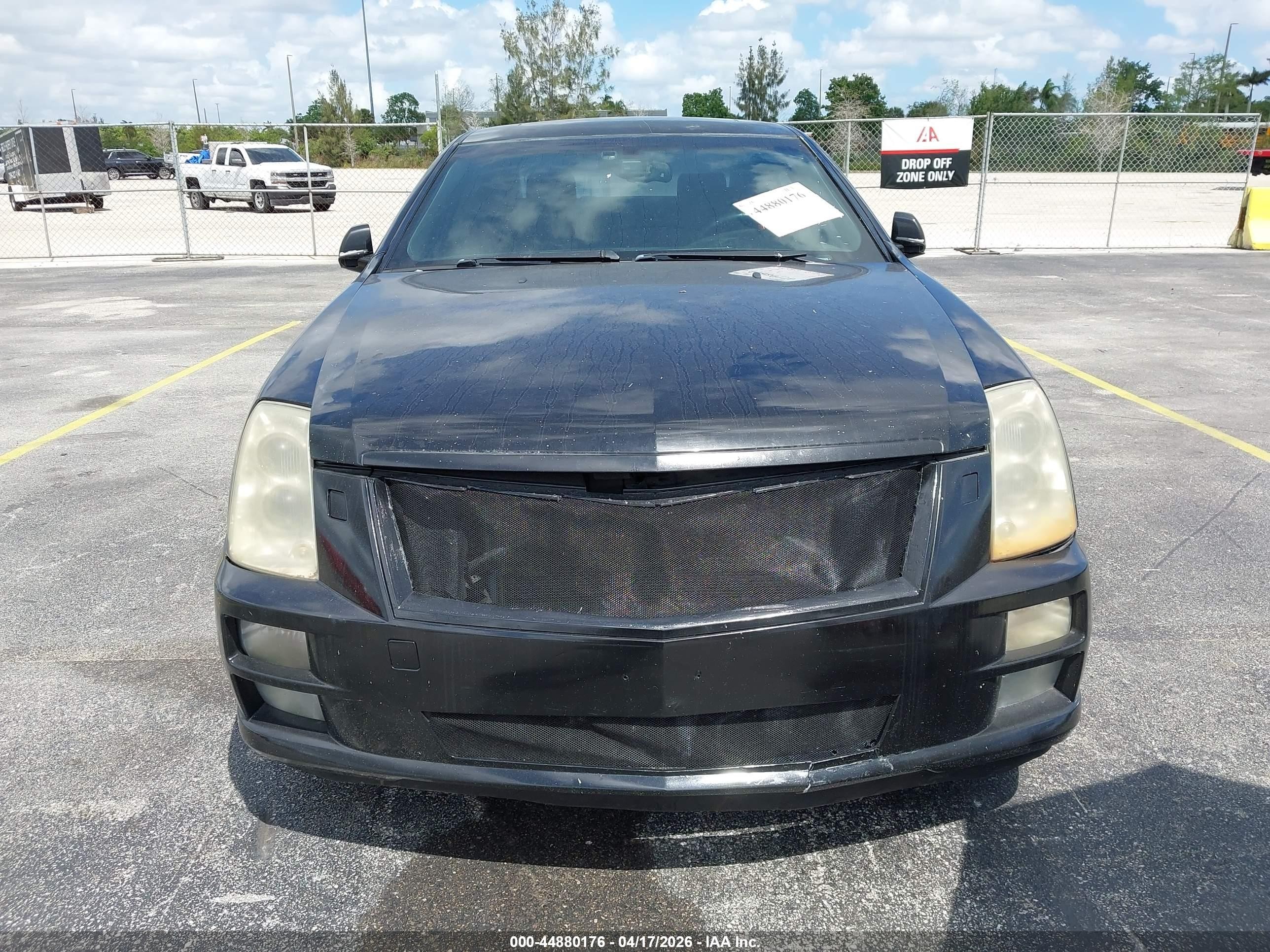 2008 Cadillac Sts V6 Черный vin: 1G6DW67V280103231