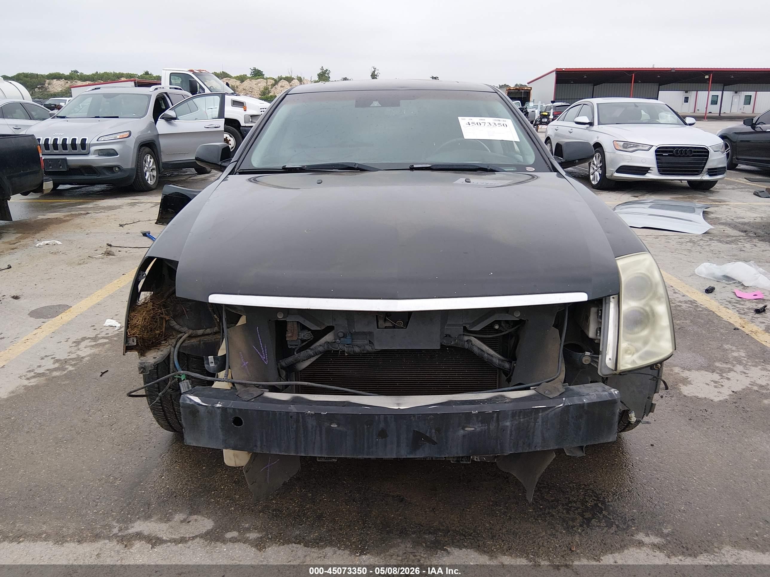 2008 Cadillac Sts V6 Black vin: 1G6DW67V280106579