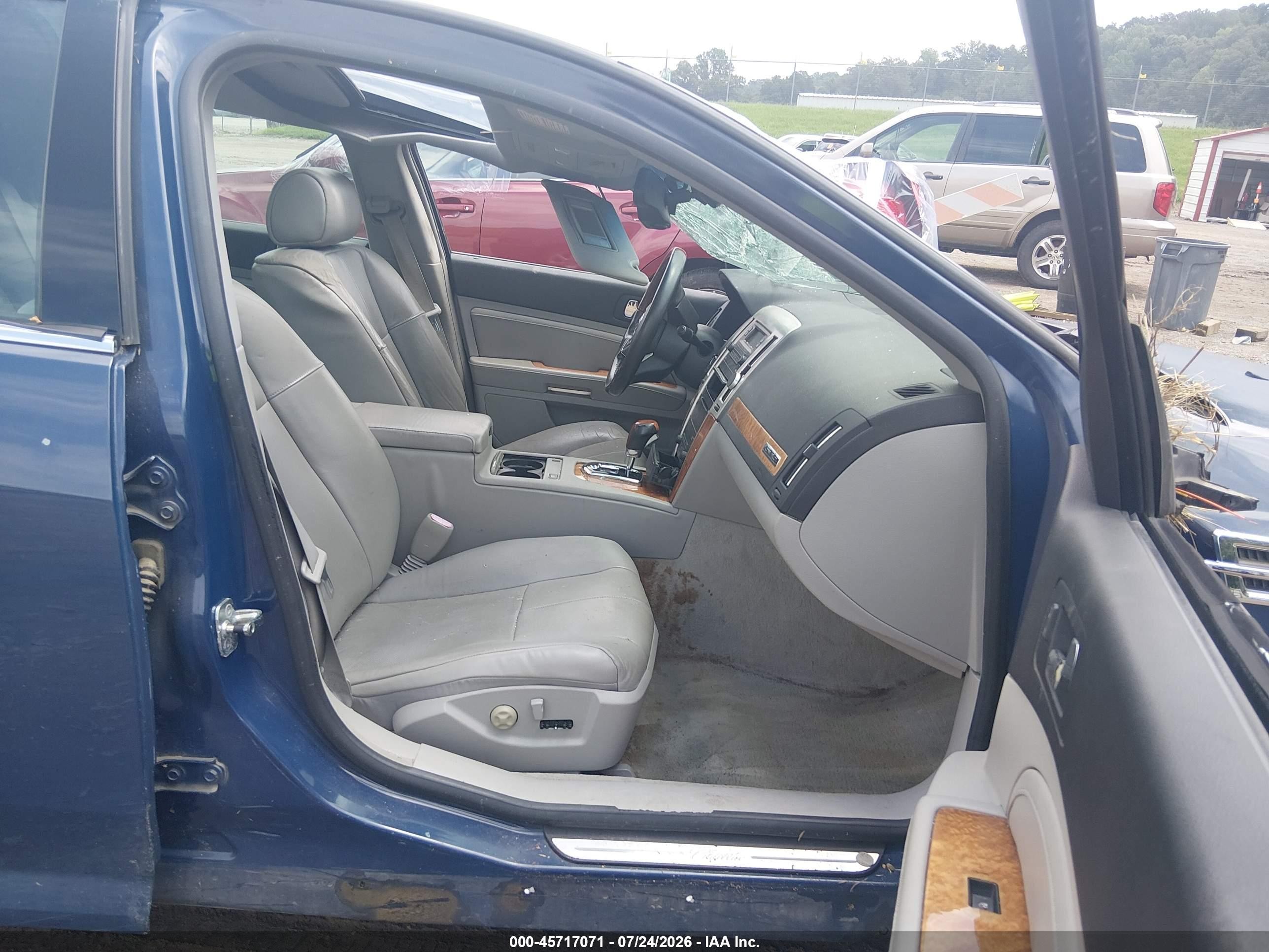 2009 Cadillac Sts Rwd W/1sb Blue vin: 1G6DW67V290116269