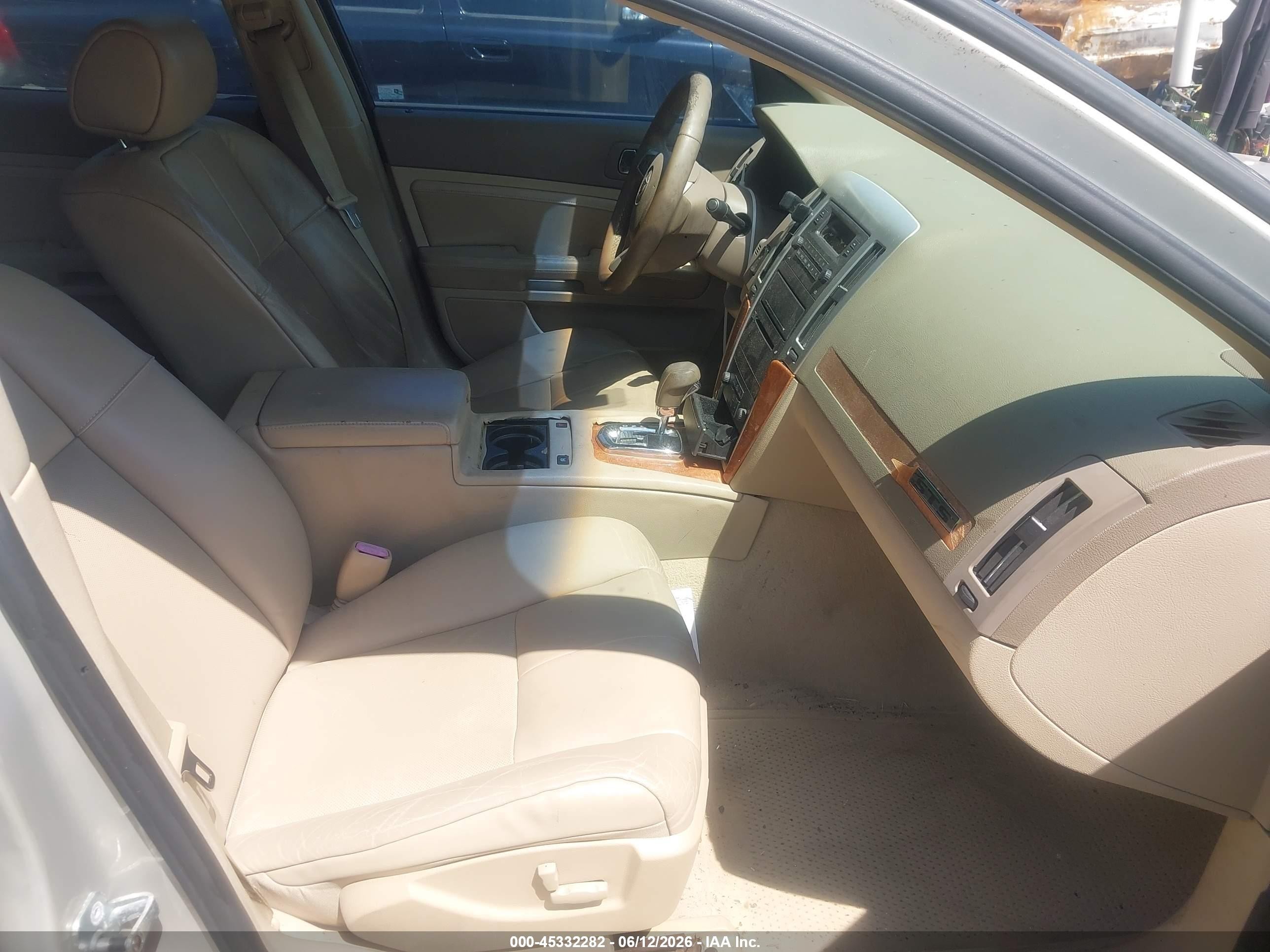2008 Cadillac Sts Rwd W/1sa Beige vin: 1G6DW67V380105294