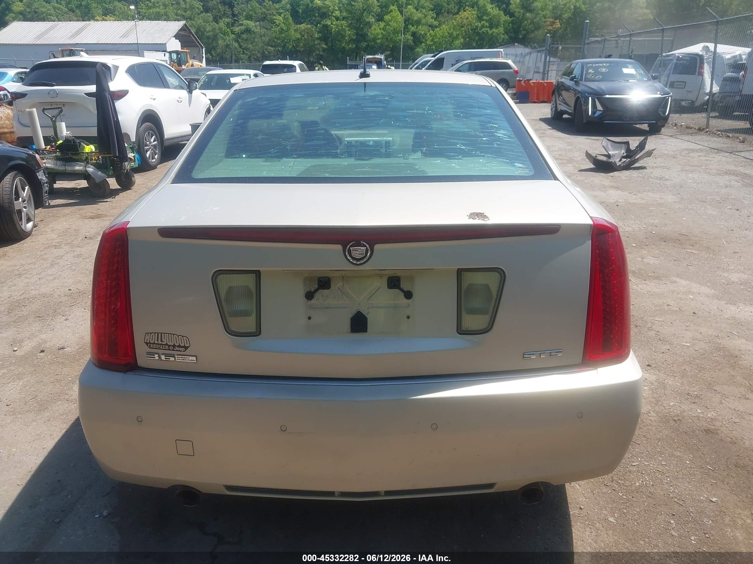 2008 Cadillac Sts Rwd W/1sa Beige vin: 1G6DW67V380105294