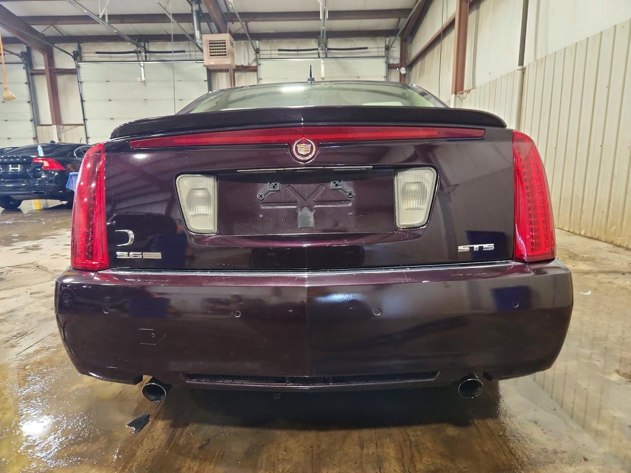 2008 Cadillac Sts Purple vin: 1G6DW67V480119088
