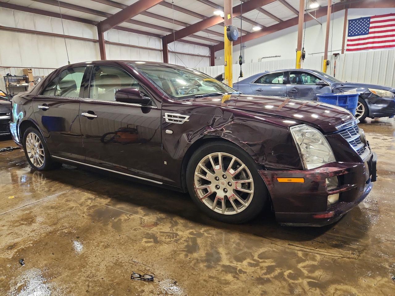 2008 Cadillac Sts Purple vin: 1G6DW67V480119088