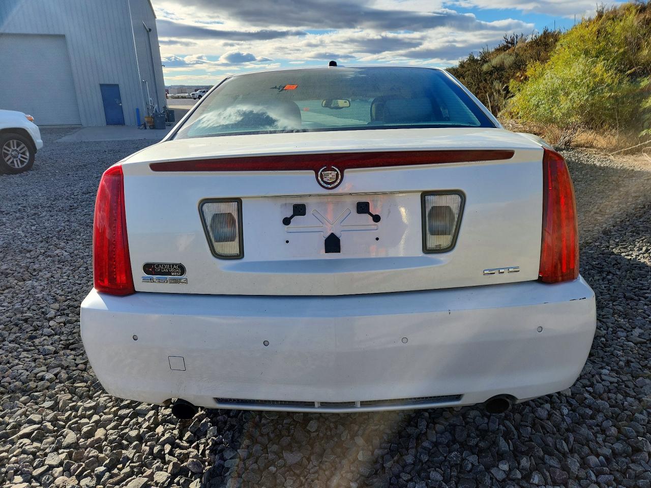 2008 Cadillac Sts White vin: 1G6DW67V480179761