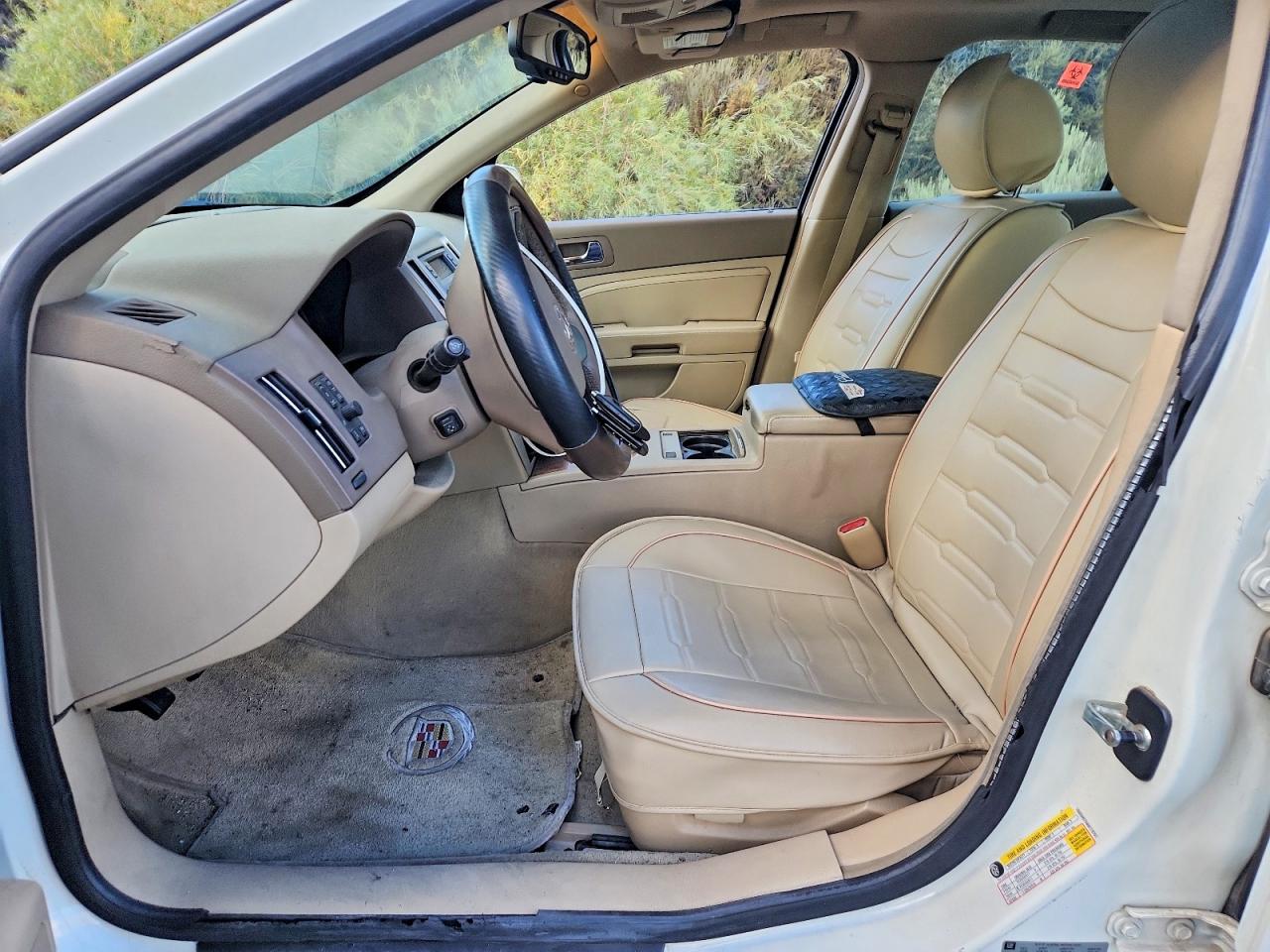 2008 Cadillac Sts White vin: 1G6DW67V480179761