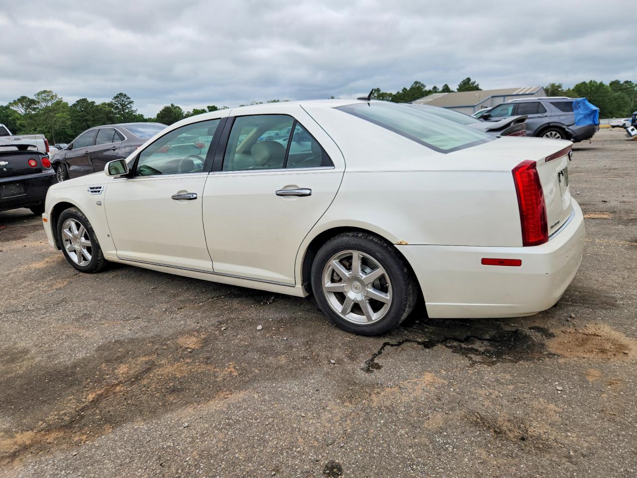 2008 Cadillac Sts Silver vin: 1G6DW67V580123425