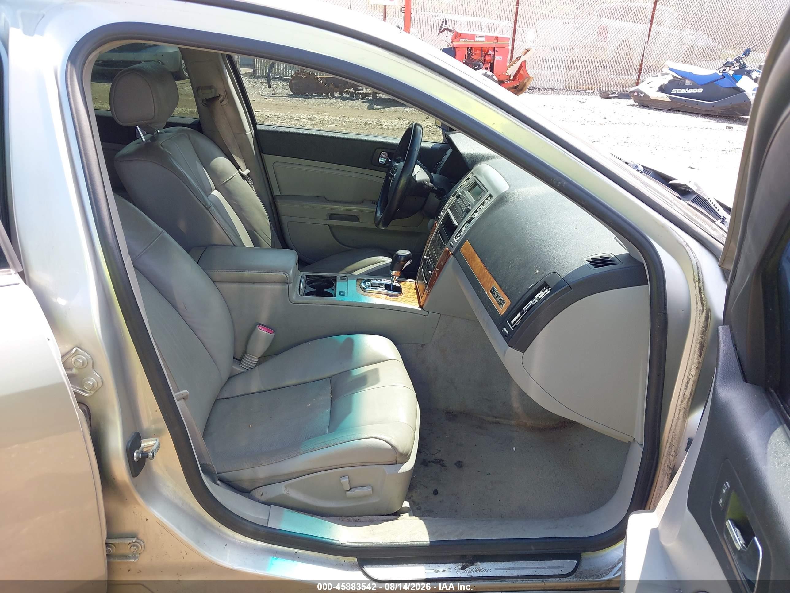 2008 Cadillac Sts Rwd W/1sa Silver vin: 1G6DW67V680105466