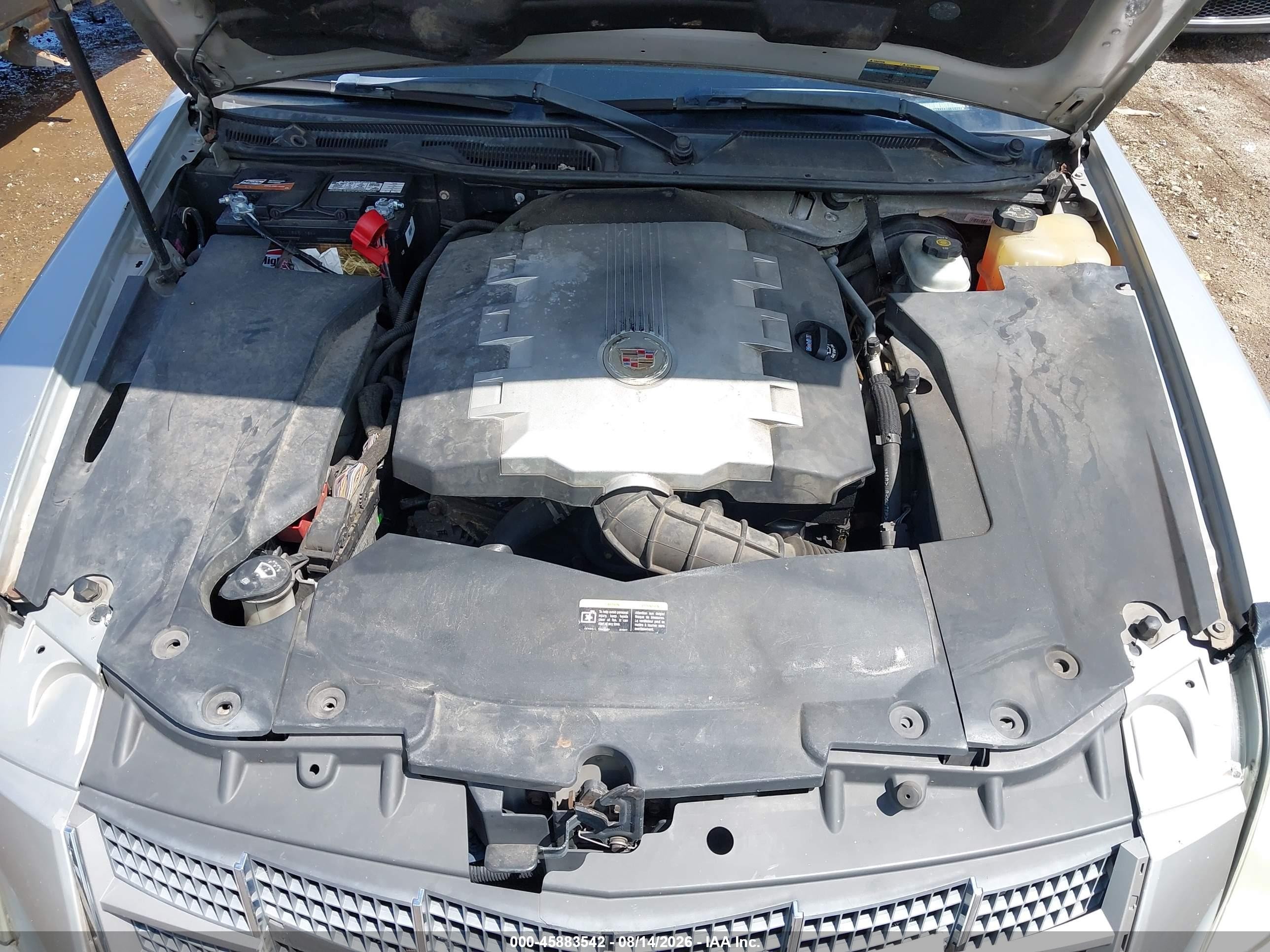 2008 Cadillac Sts Rwd W/1sa Silver vin: 1G6DW67V680105466