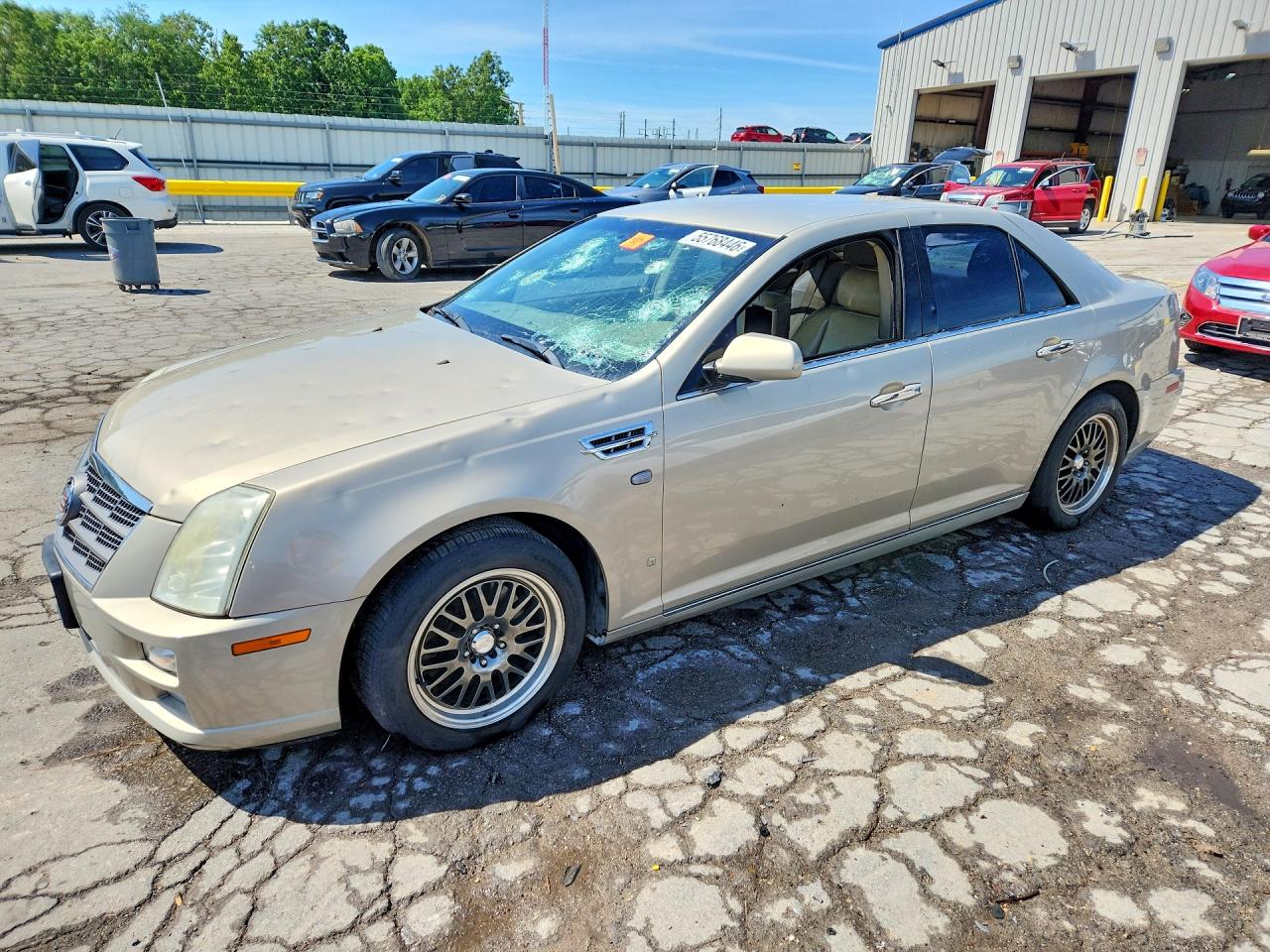 2008 Cadillac Sts Gold vin: 1G6DW67V780121613