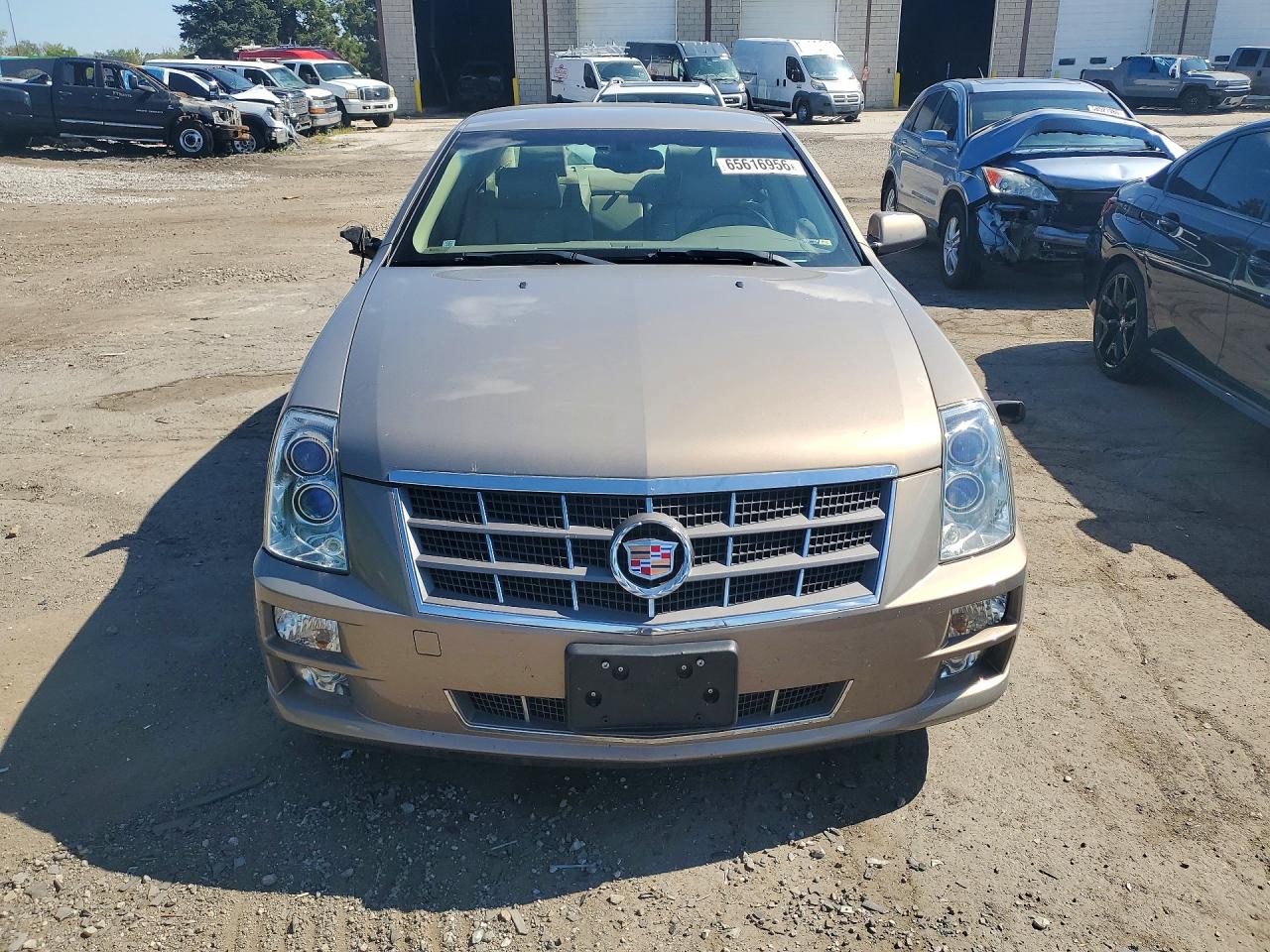 2008 Cadillac Sts Tan vin: 1G6DW67V780152604