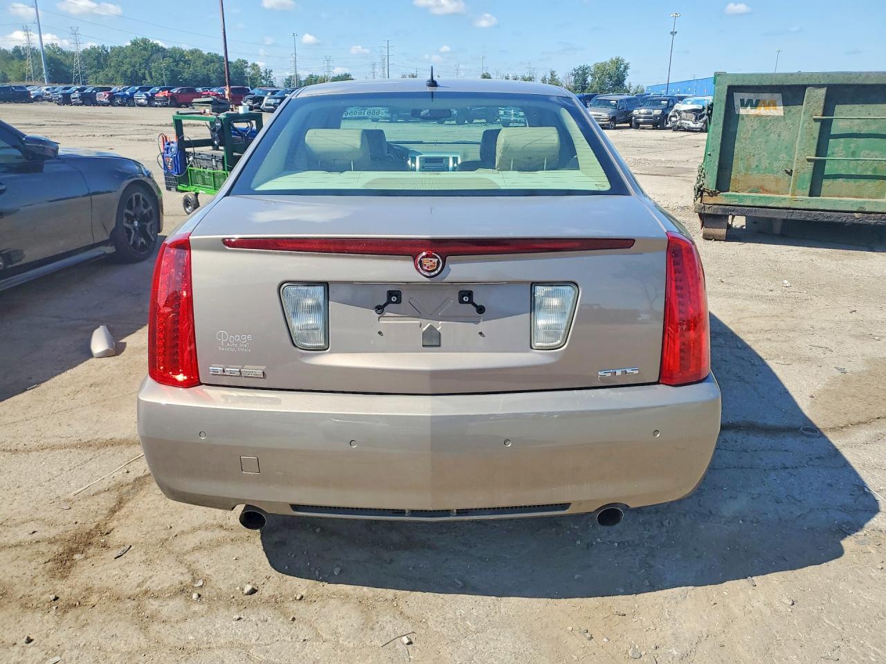 2008 Cadillac Sts Tan vin: 1G6DW67V780152604