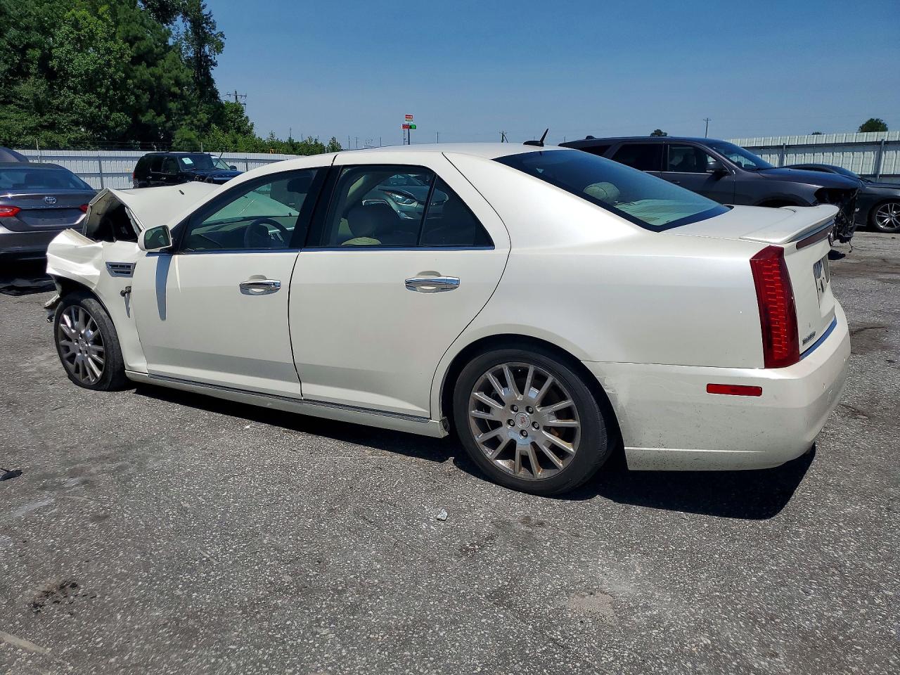 2008 Cadillac Sts White vin: 1G6DW67VX80105373