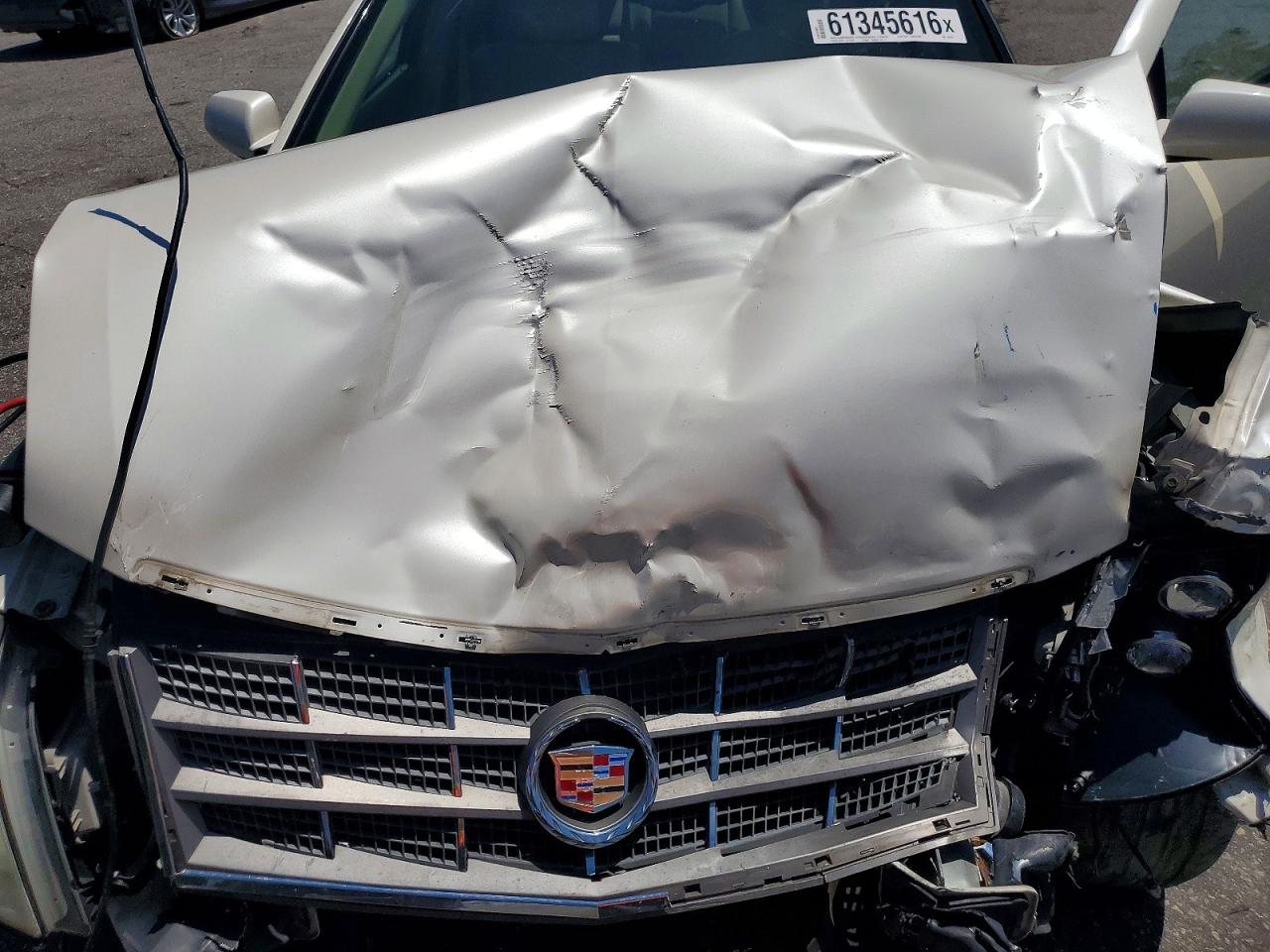 2008 Cadillac Sts White vin: 1G6DW67VX80105373