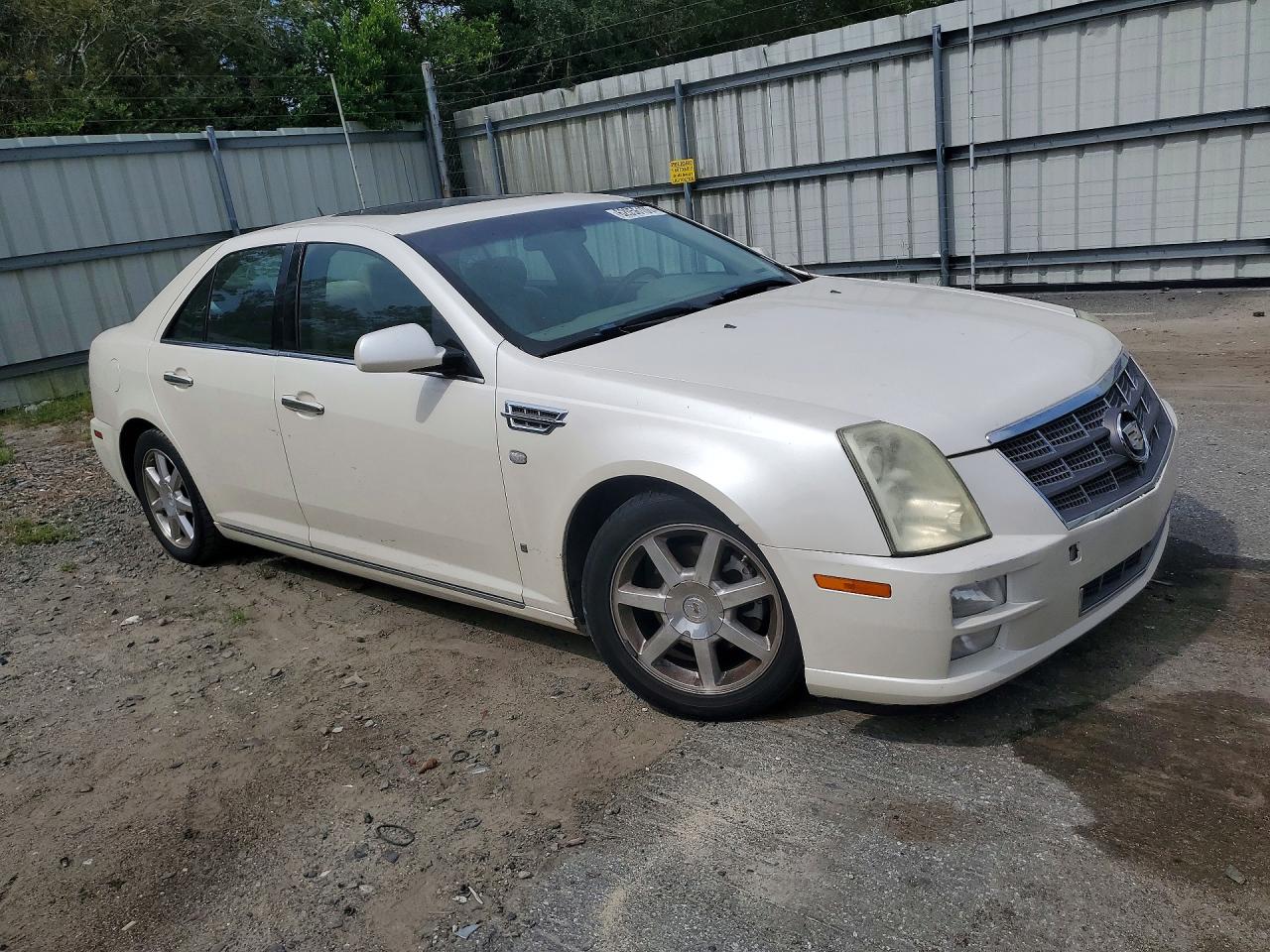 2008 Cadillac Sts Белый vin: 1G6DW67VX80186584