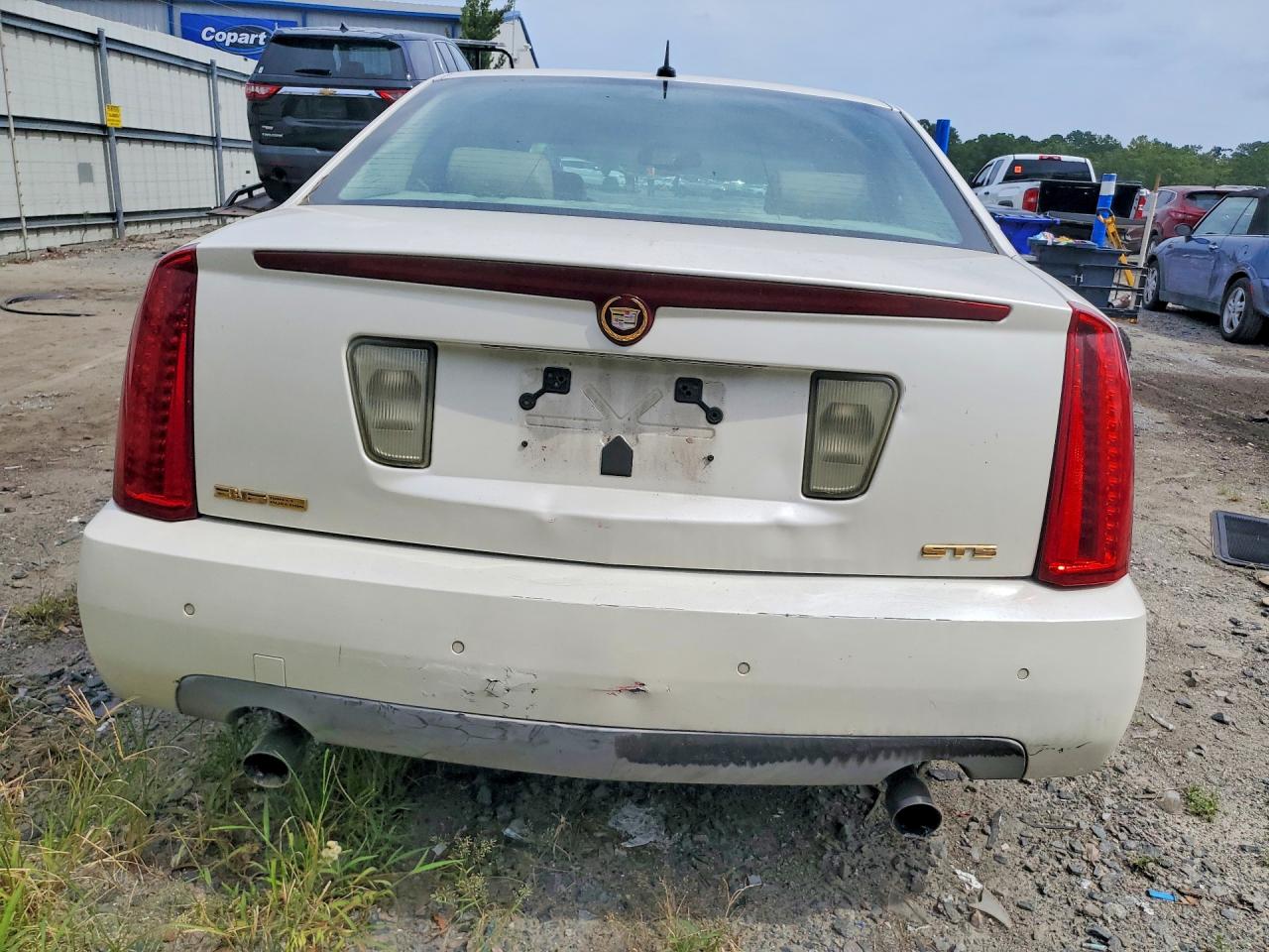2008 Cadillac Sts Белый vin: 1G6DW67VX80186584