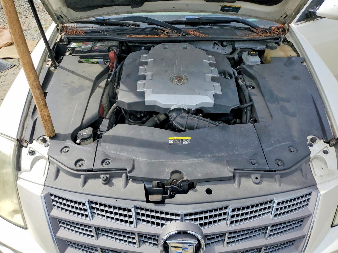 2008 Cadillac Sts Белый vin: 1G6DW67VX80186584