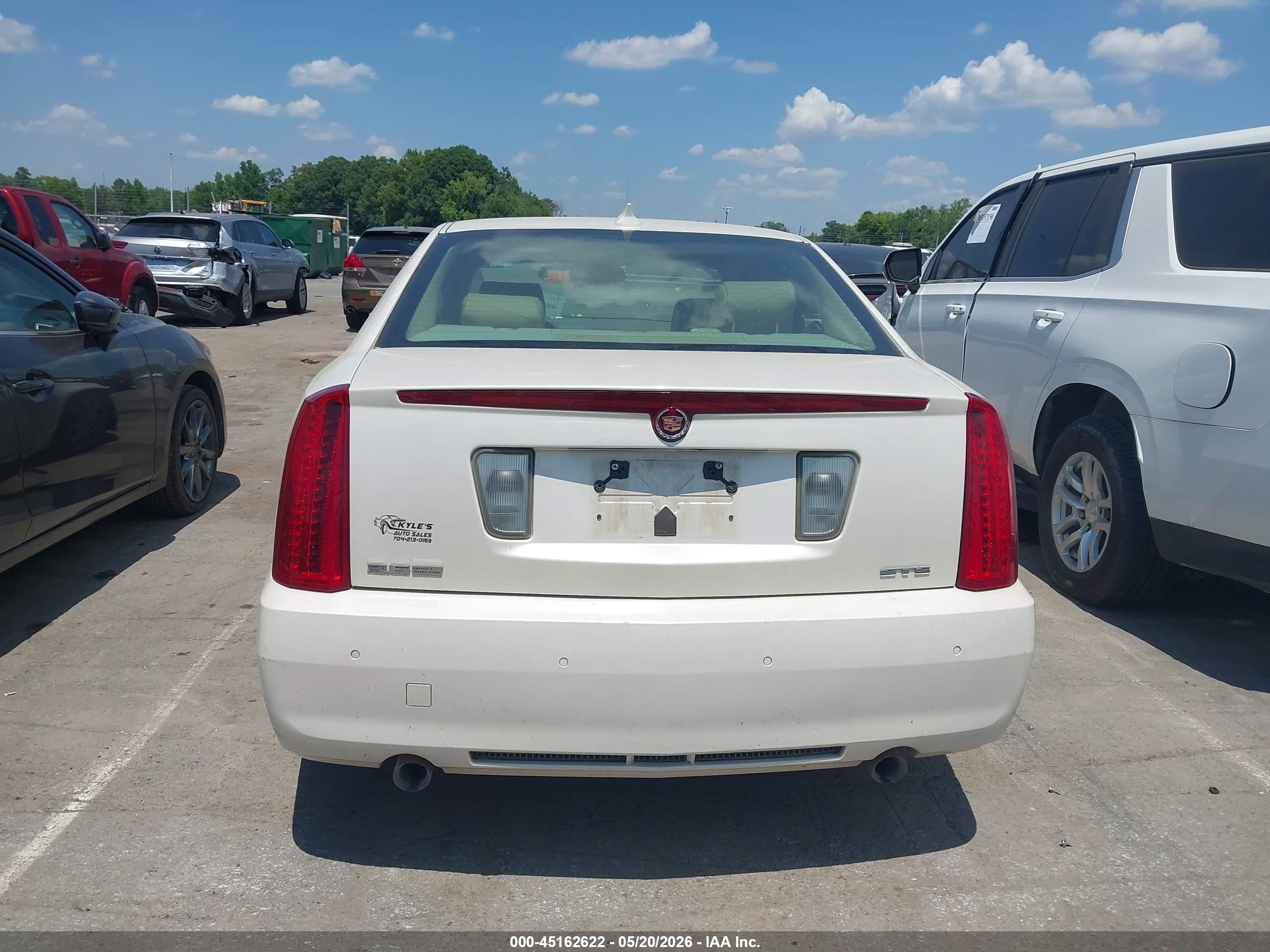 2009 Cadillac Sts V6 Beige vin: 1G6DW67VX90108565