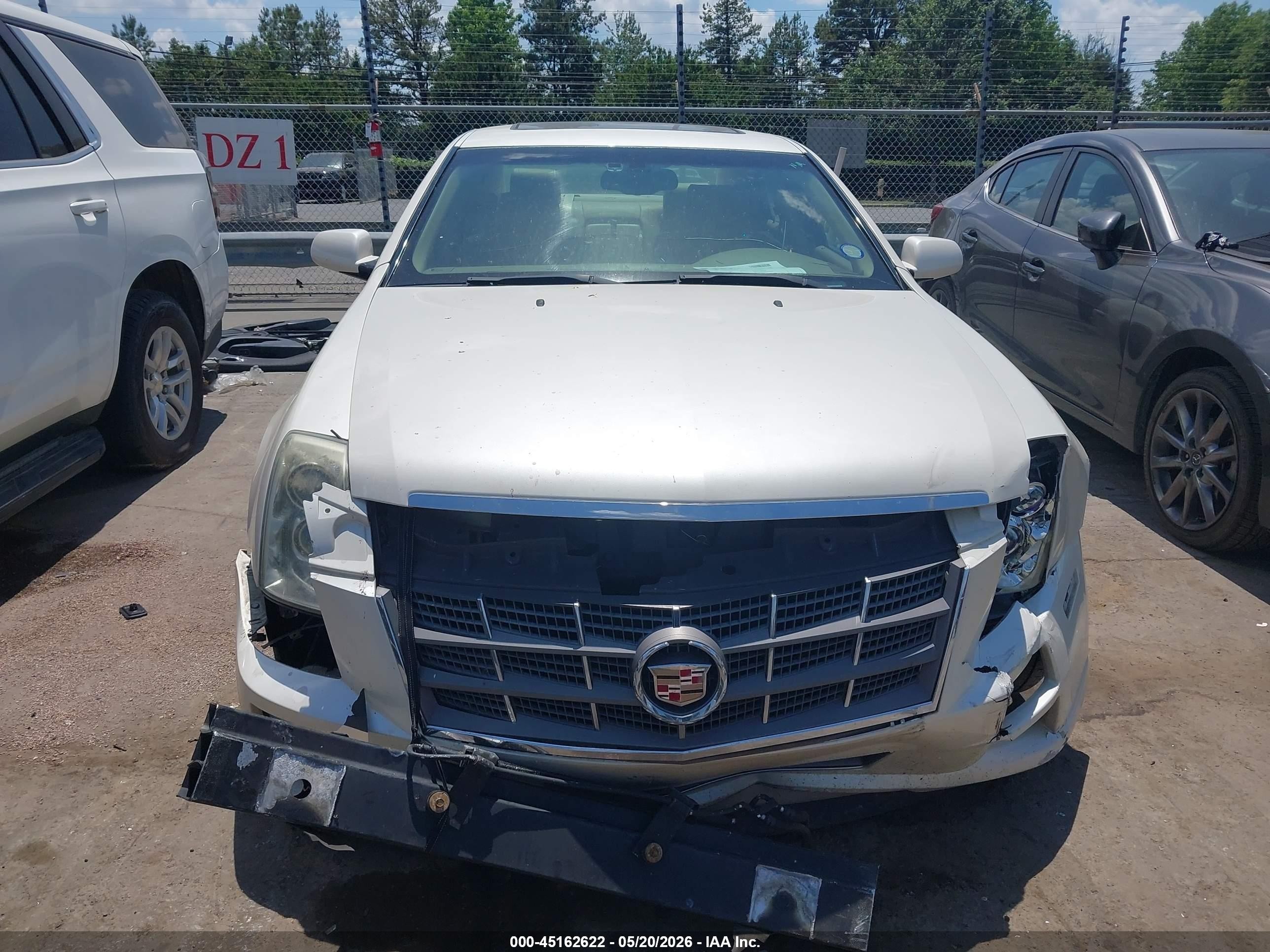 2009 Cadillac Sts V6 Beige vin: 1G6DW67VX90108565