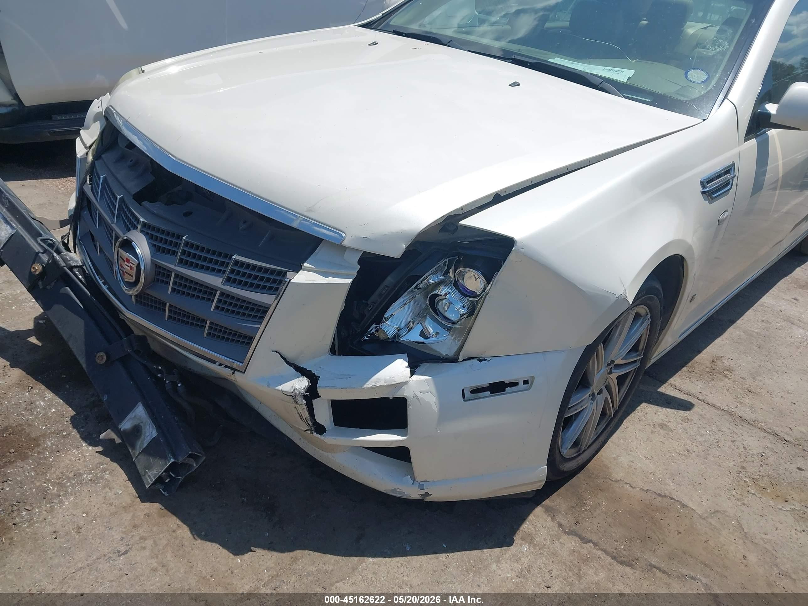 2009 Cadillac Sts V6 Beige vin: 1G6DW67VX90108565