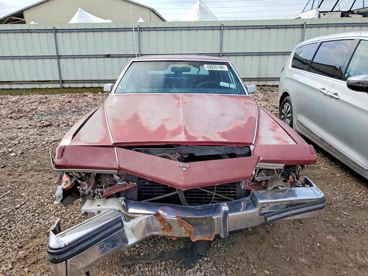 1986 Cadillac Fleetwood Brougham Maroon vin: 1G6DW69YXG9739087