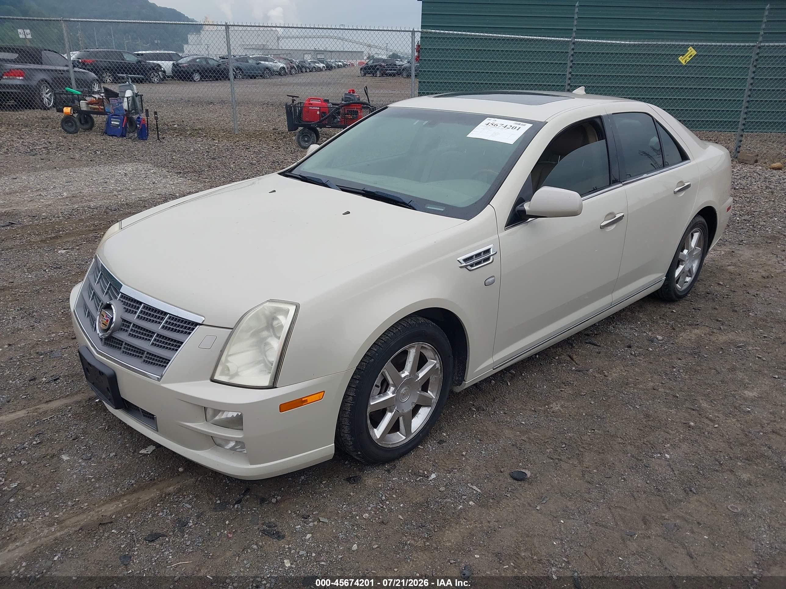 2011 Cadillac Sts Rwd W/1sb Tan vin: 1G6DW6ED0B0142630