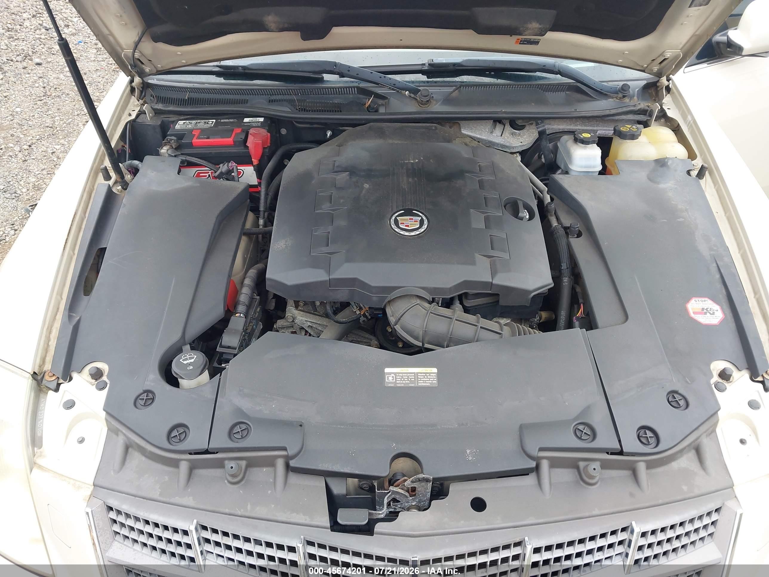2011 Cadillac Sts Rwd W/1sb Tan vin: 1G6DW6ED0B0142630