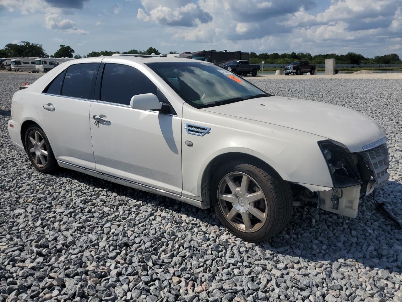 2011 Cadillac Sts Luxury White vin: 1G6DW6ED3B0125613