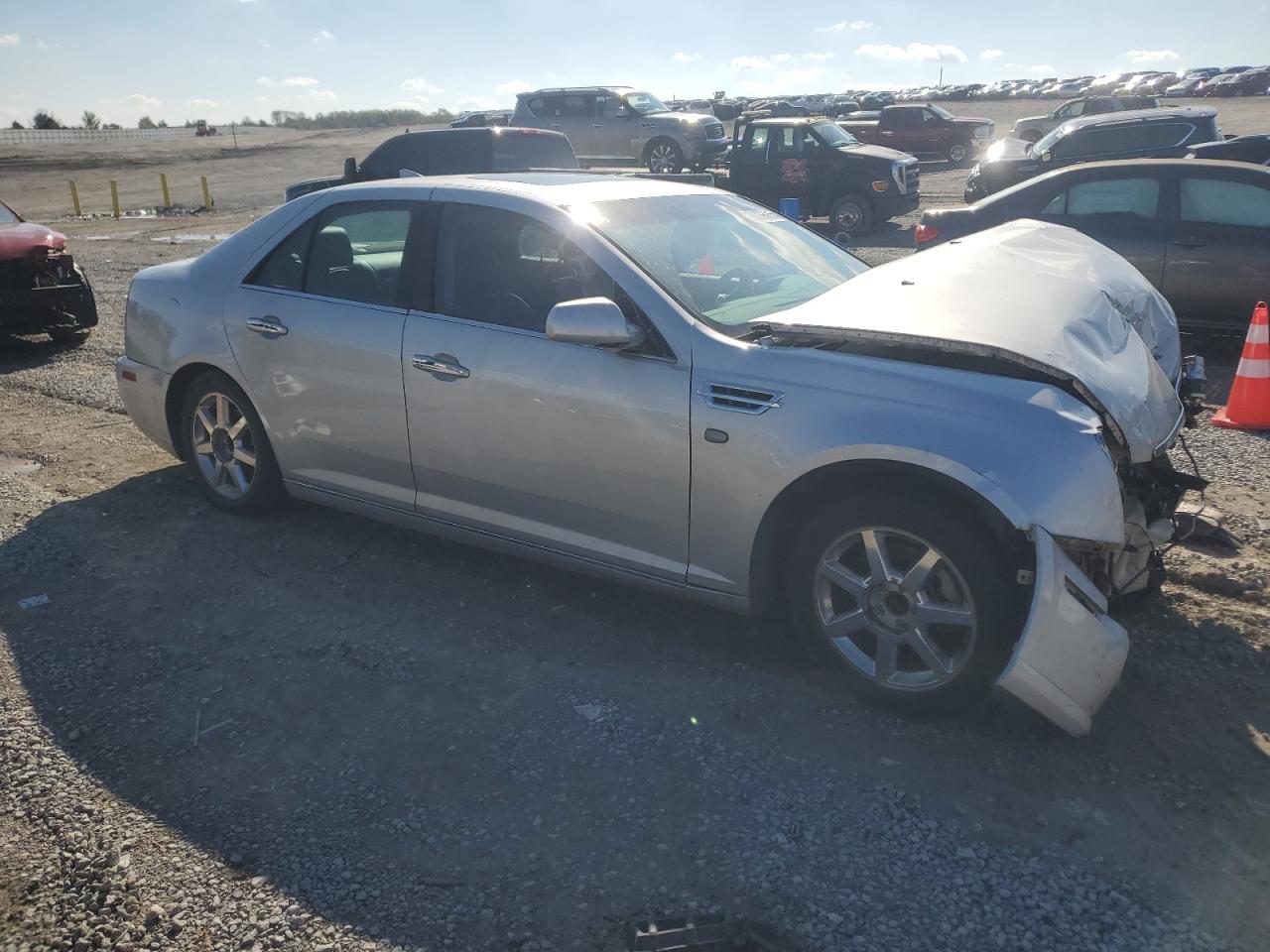 2011 Cadillac Sts Silver vin: 1G6DW6ED6B0130126