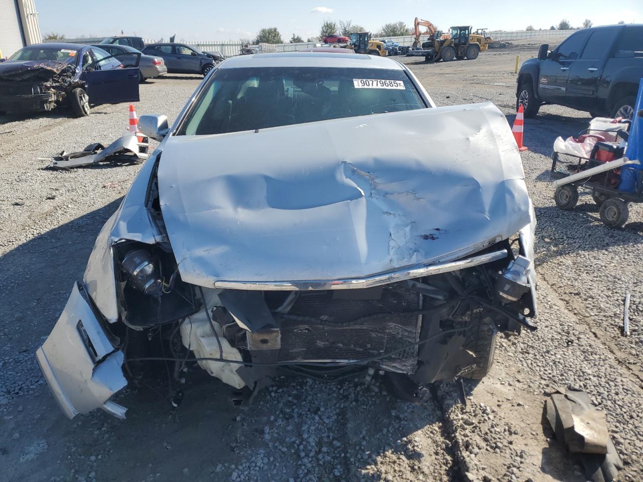 2011 Cadillac Sts Silver vin: 1G6DW6ED6B0130126
