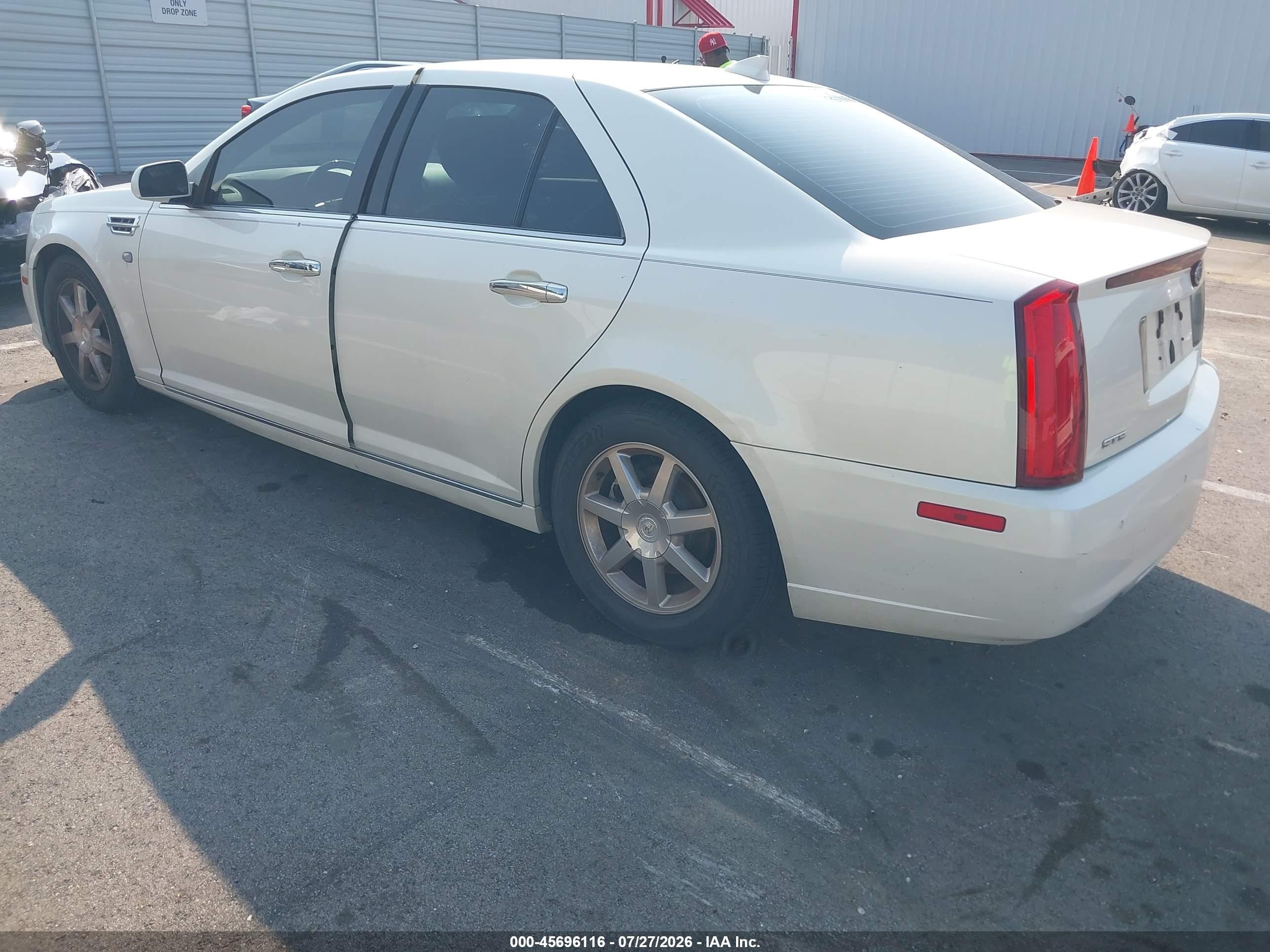 2011 Cadillac Sts Rwd W/1sb Cream vin: 1G6DW6ED8B0118754